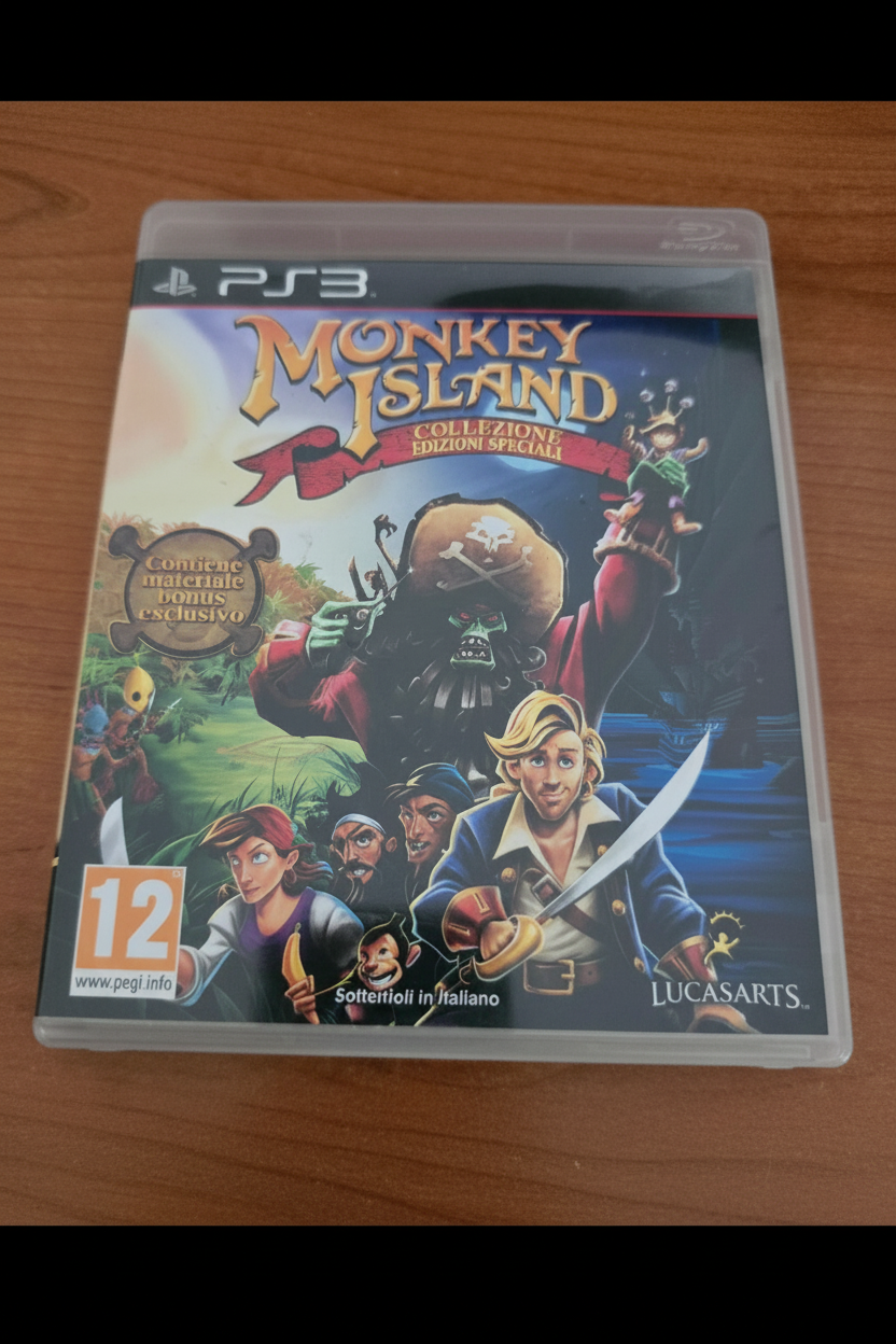 MONKEY ISLAND - PS3 PLAYSTATION 3 PAL ITALIANO  RARO