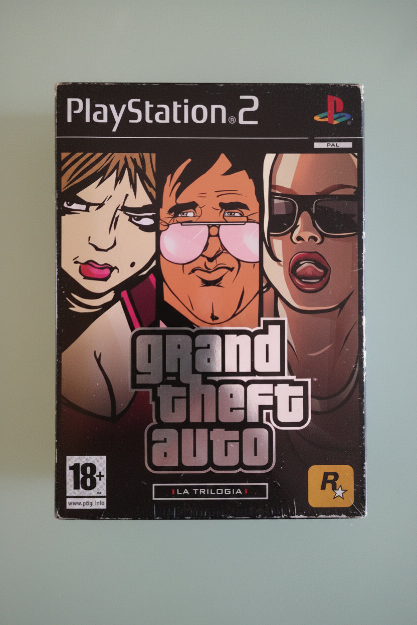 Grand Theft Auto: The Trilogy - III, Vice City, San Andreas [PlayStation 2] versione italiana