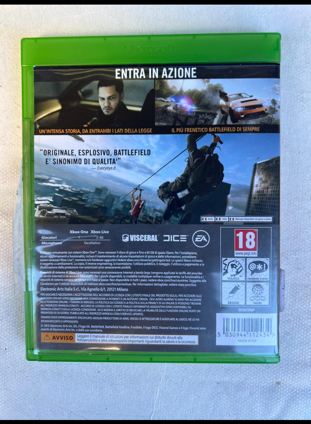 BATTLEFIELD HARDLINE
