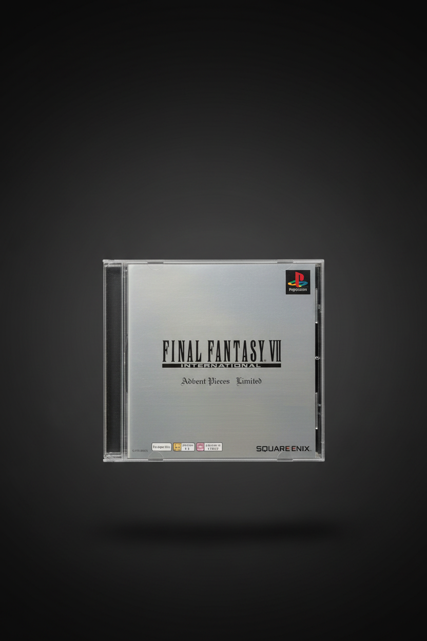 FINAL FANTASY VII PS1 ADVENT CHILDREN SONY PS1 LIMITED EDITION BOX JAPAN 2005