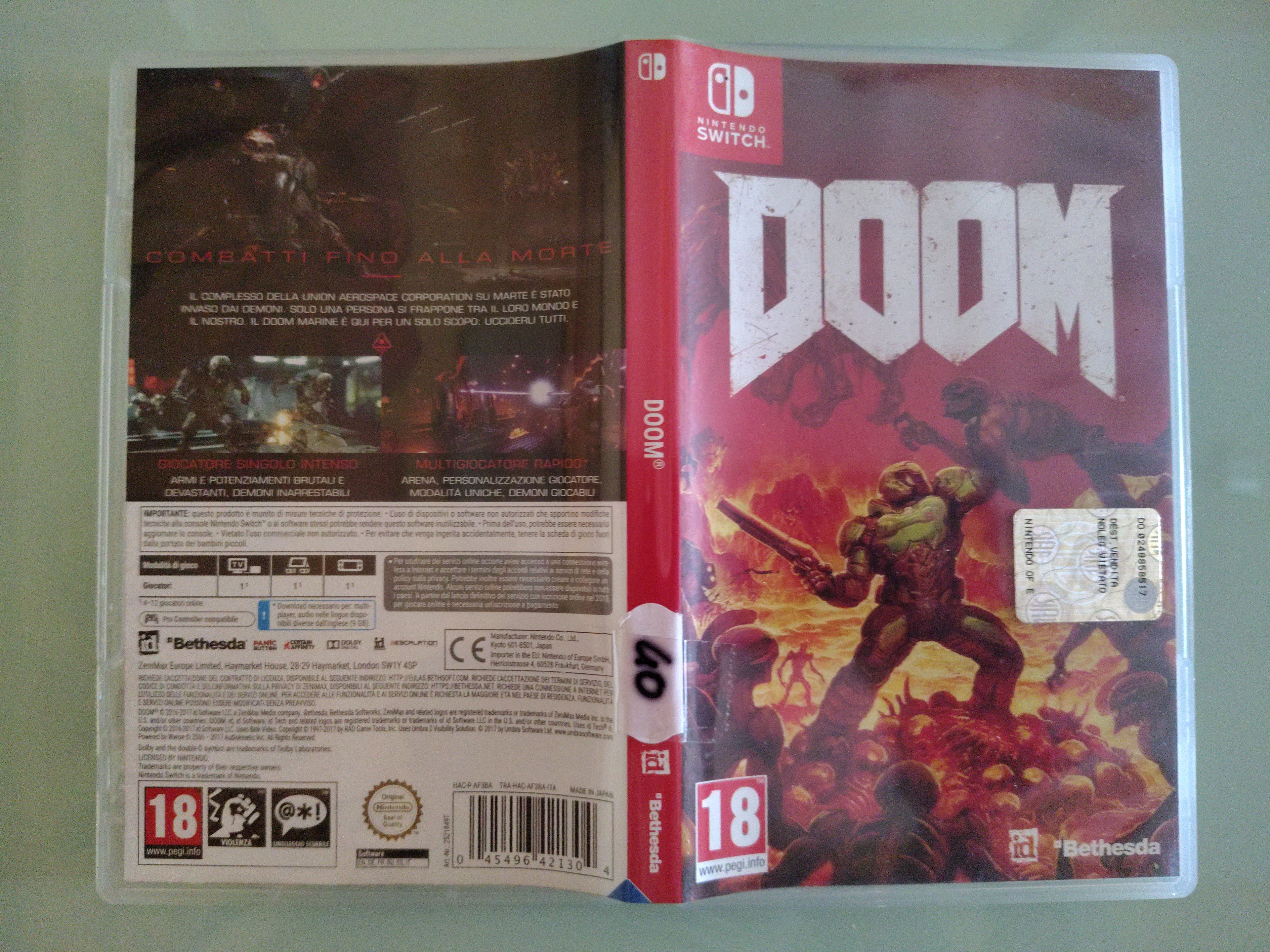 Doom (Nintendo Switch, 2017)