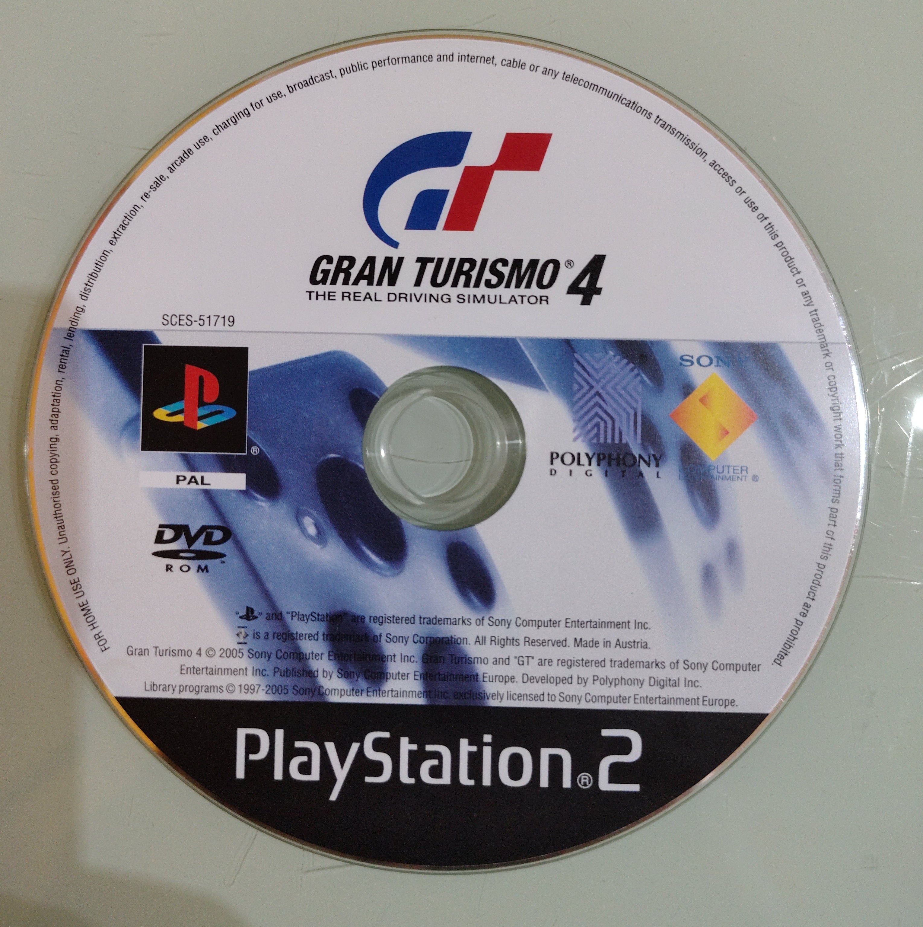 Gran Turismo 4 solo disco