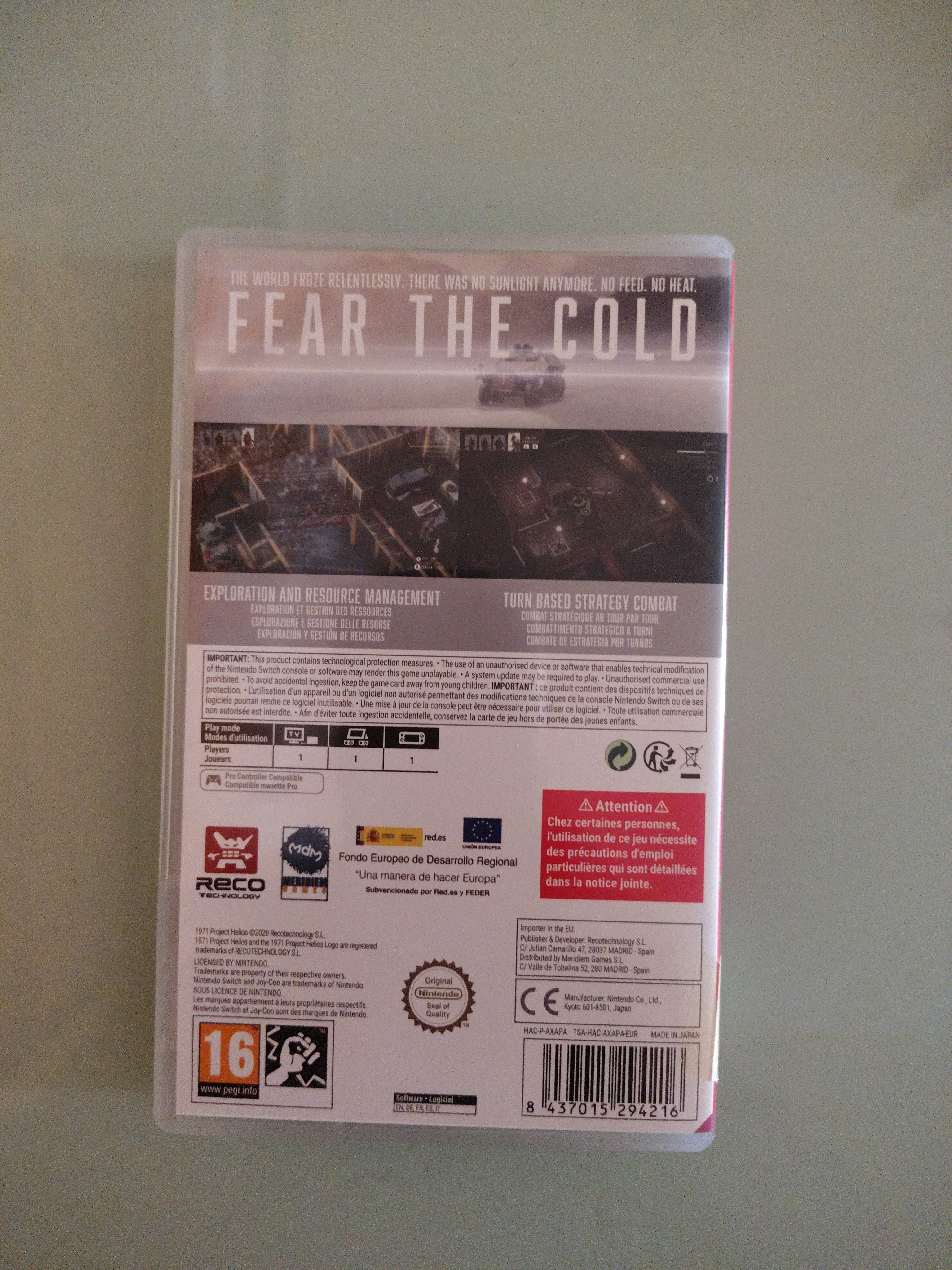 1971 PROJECT HELIOS Collector's Edition Nintendo SWITCH PAL Multi ITA