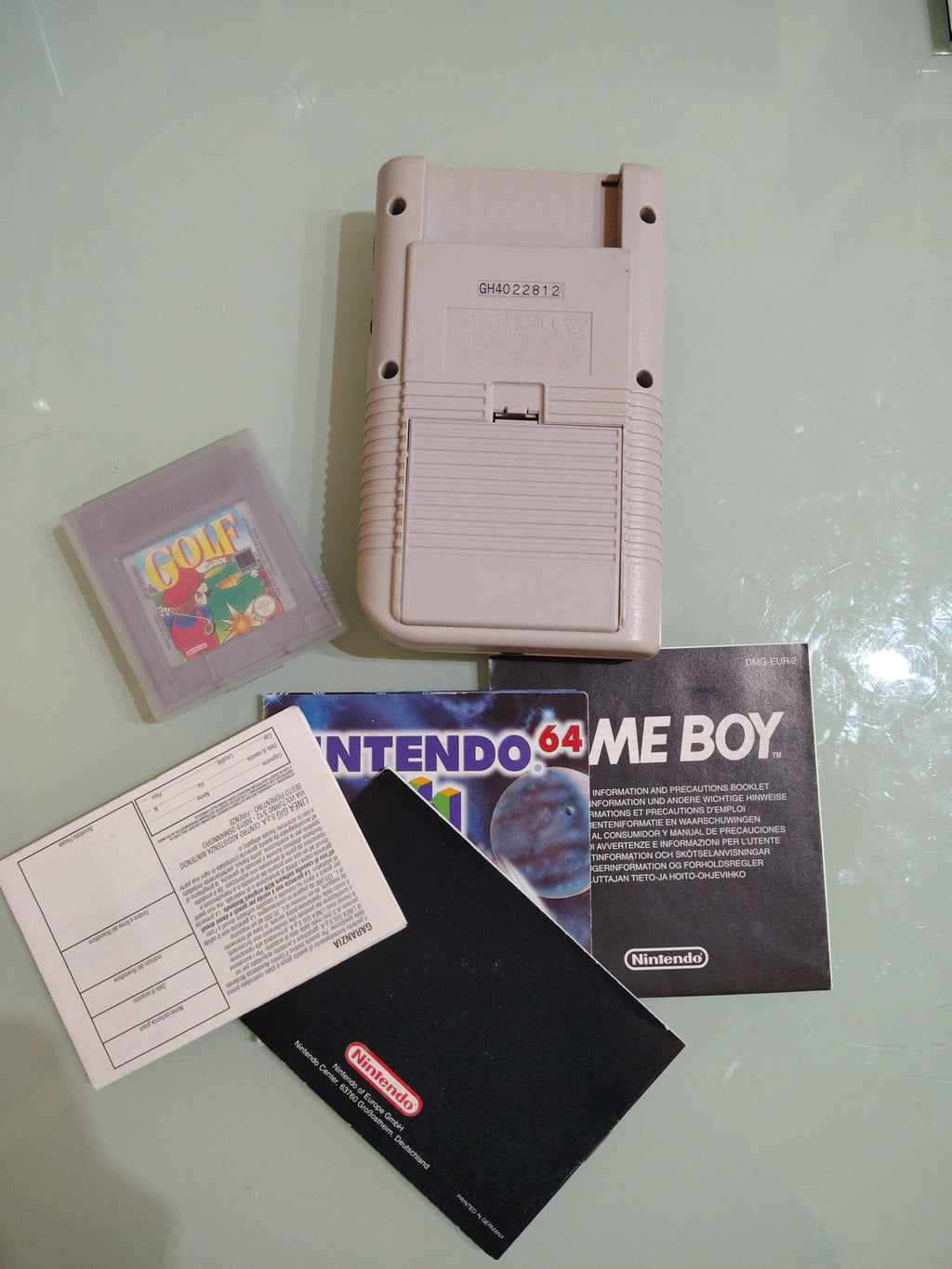 GAME BOY CLASSIC GRIGIO BOXATO