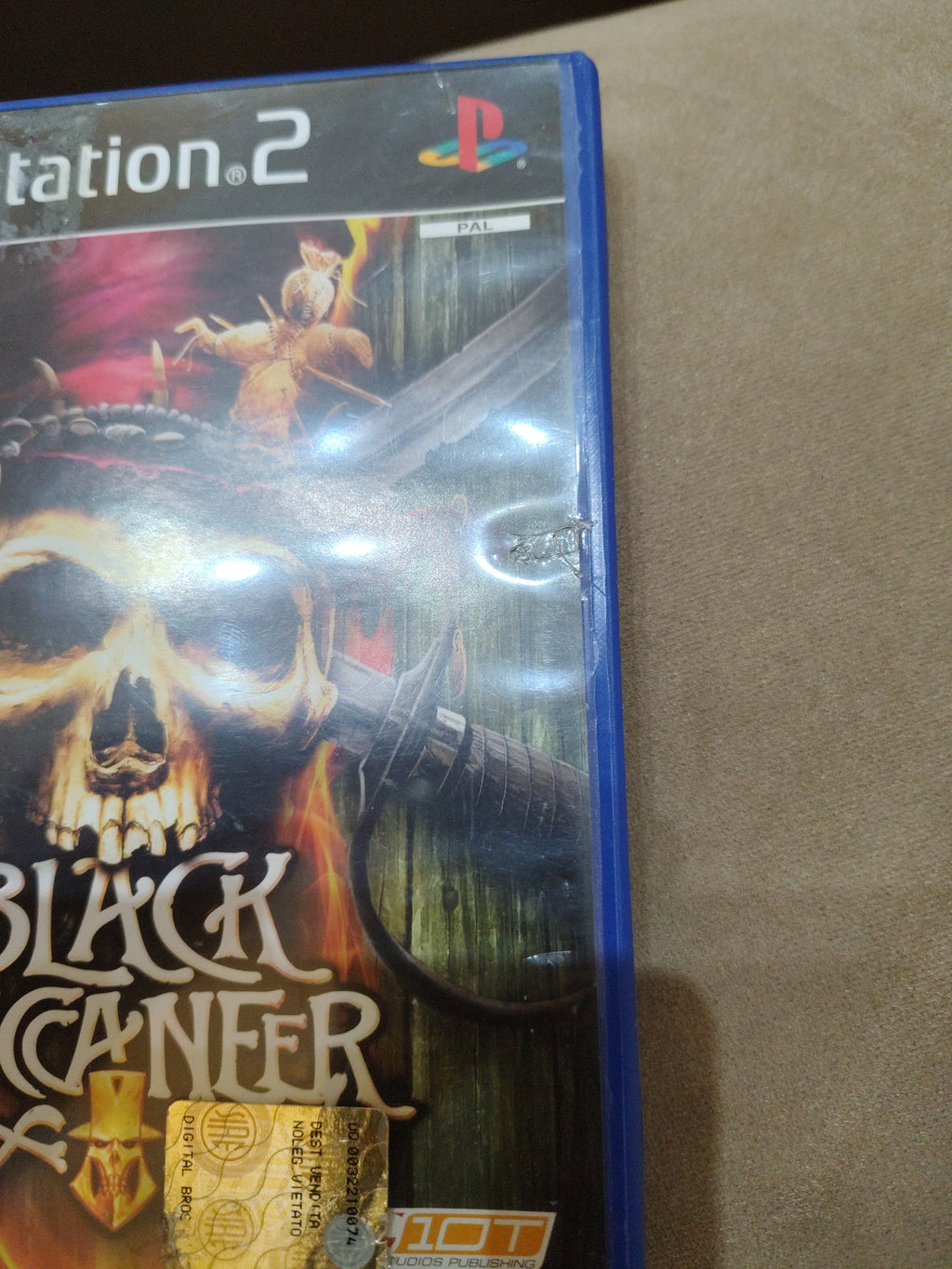 BLACK BUCCANEER Playstation PS2 edizione italiana prima stampa