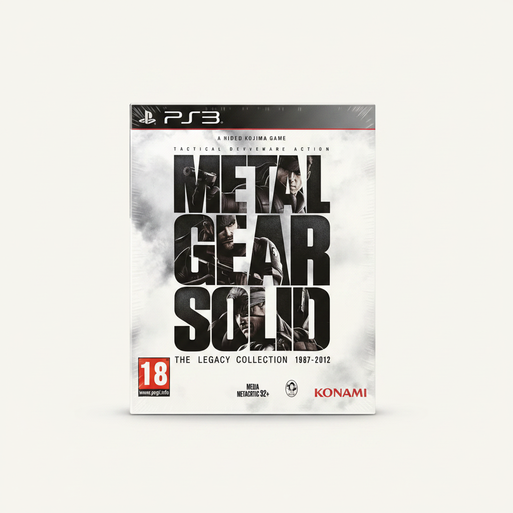PS3 Metal Gear Solid The Legacy Collection PlayStation 3 con artbook PAL ita