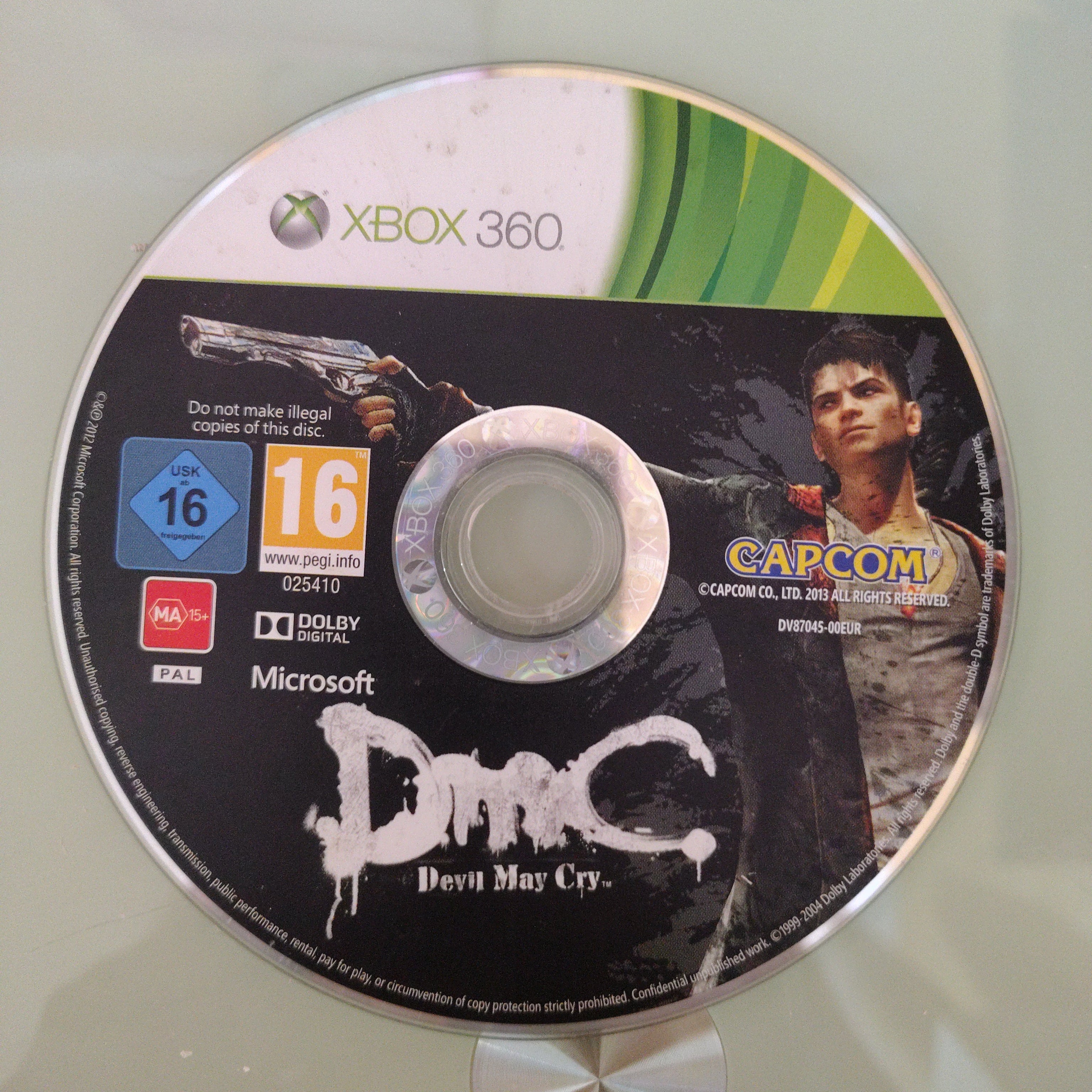 DmC Devil May Cry solo disco Capcom azione matura avventura