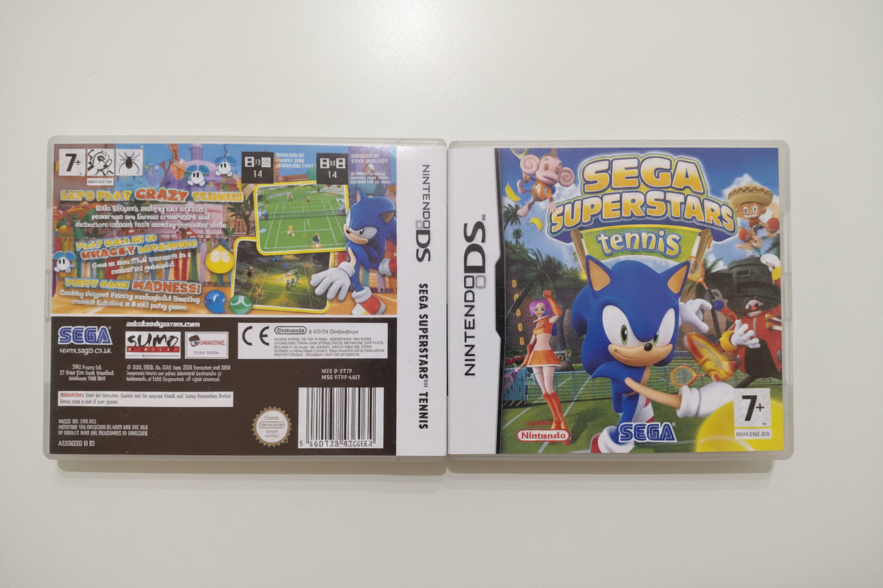 SEGA SUPERSTAR TENNIS DS NINTENDO NDS DSL SEGA