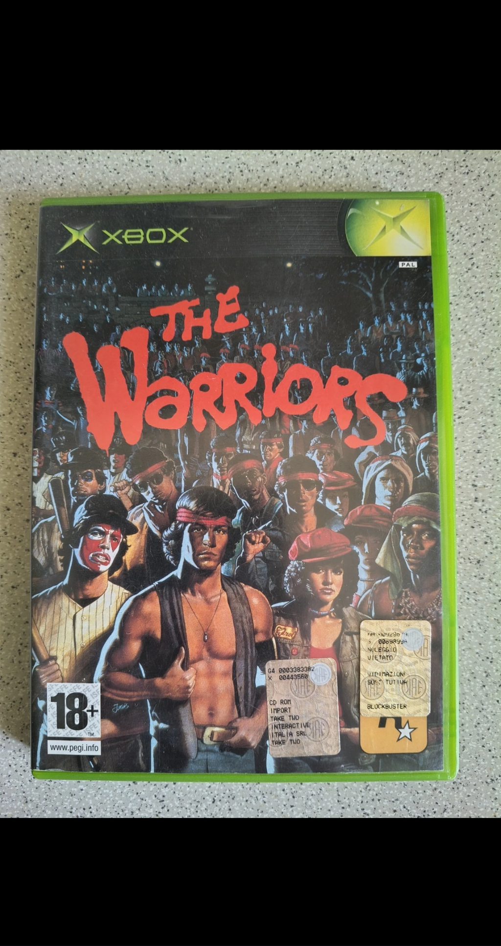 THE WARRIORS PALITALIANOCOMPLETO OTTIMO ULTRARARO