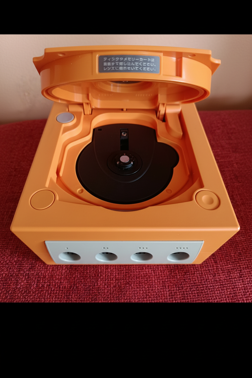 Console Nintendo GameCube  Orange Spice come nuova, regione jap "TESTATA"!!