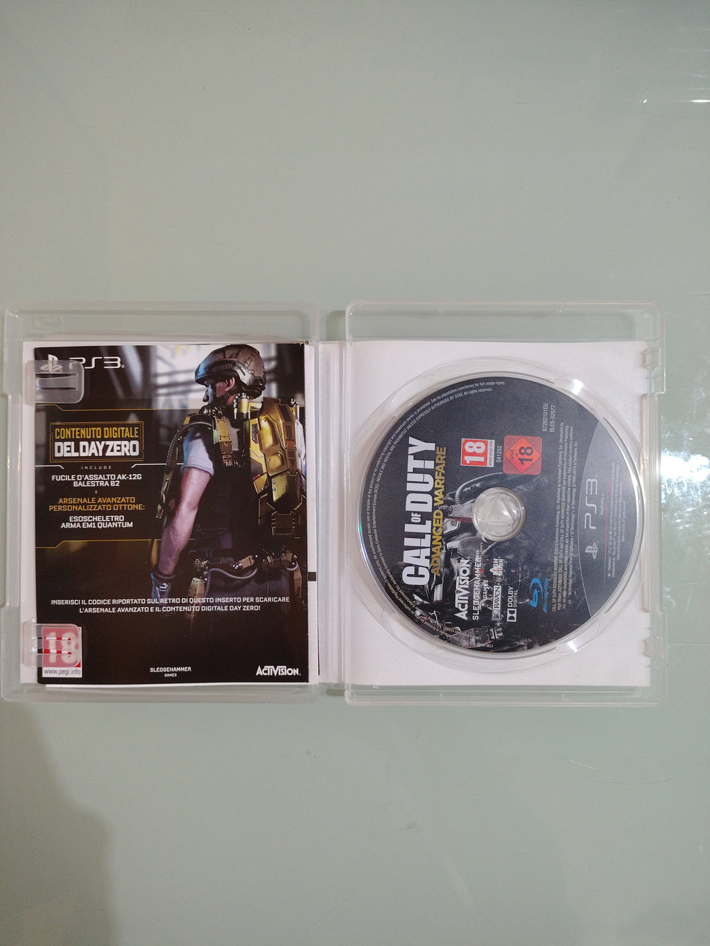 Call of Duty Advanced Warfare DAY ZERO EDITION Sony PlayStation 3 PS3 ITA