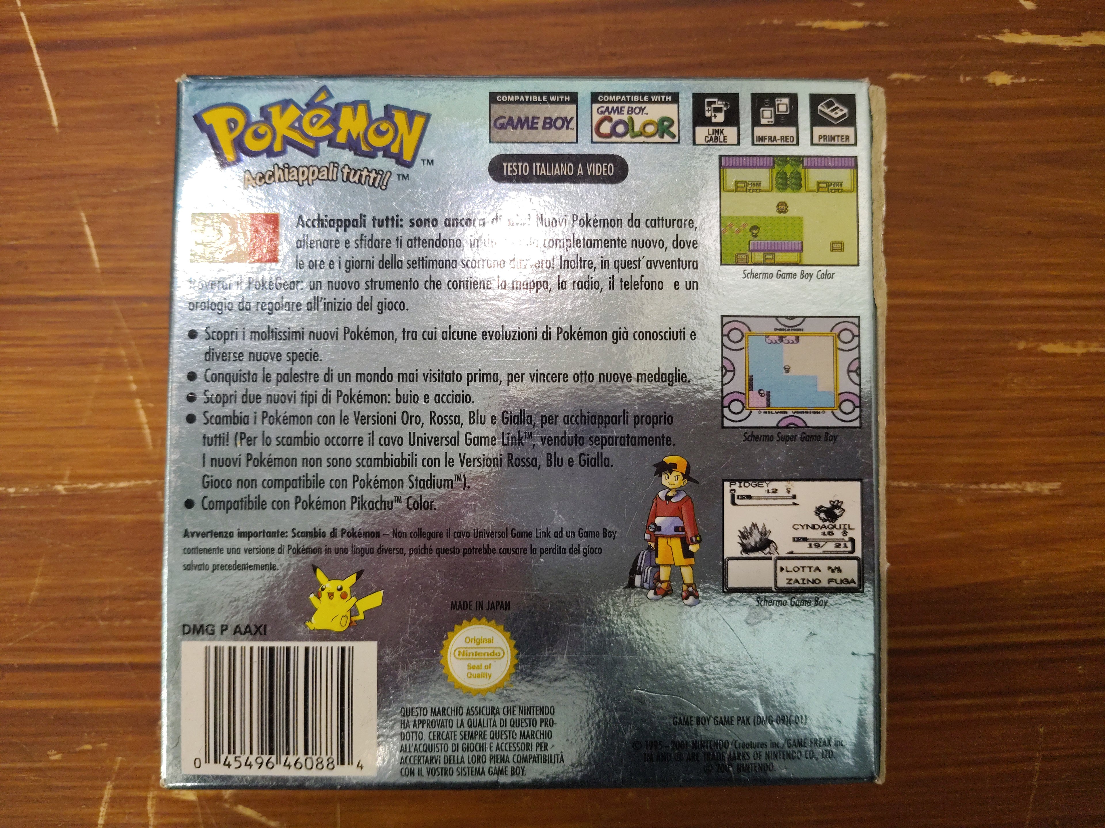 POKEMON VERSIONE ARGENTO