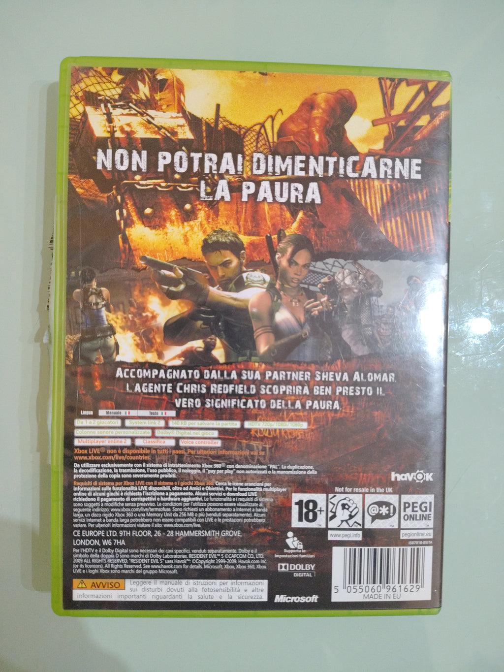 Resident evil 5 pal