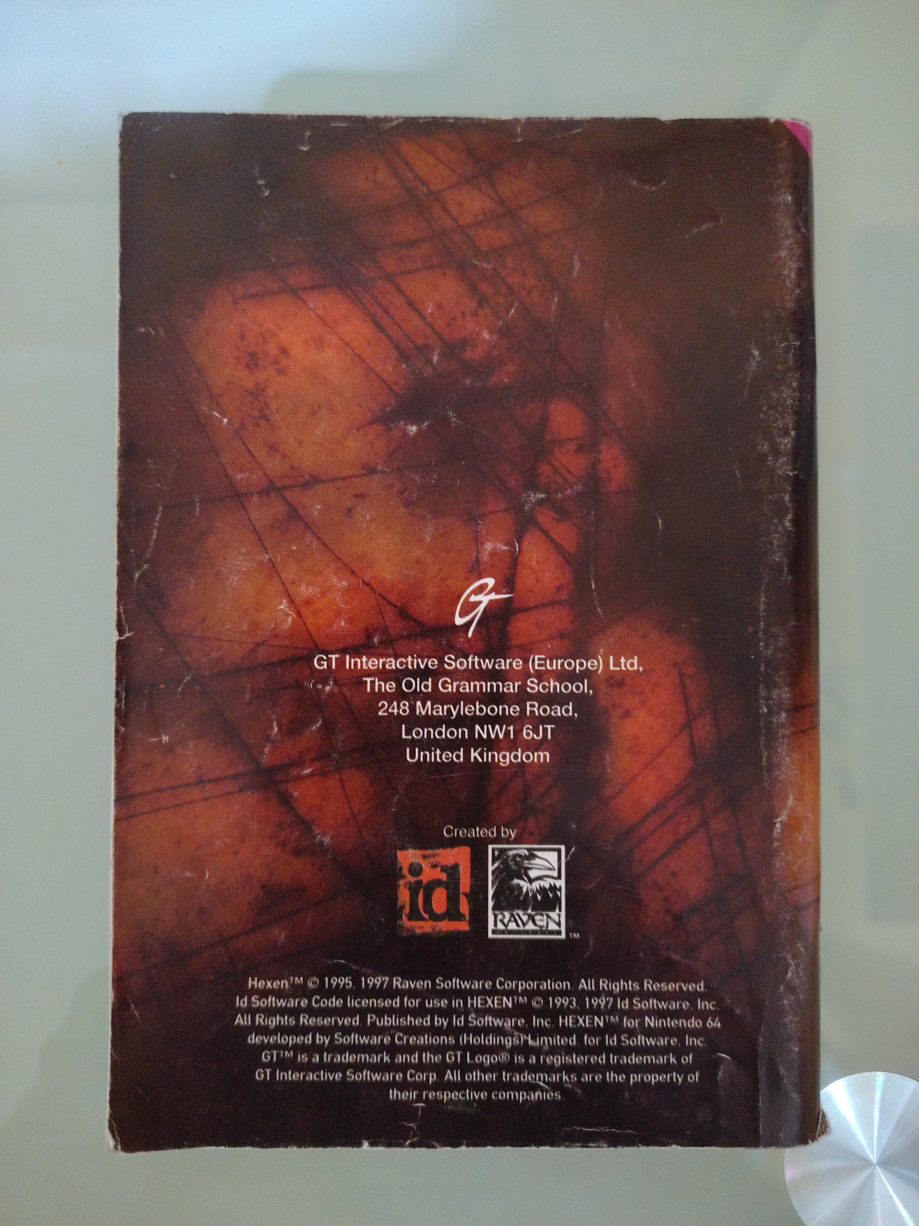 N64 - Hexen (Manual)
