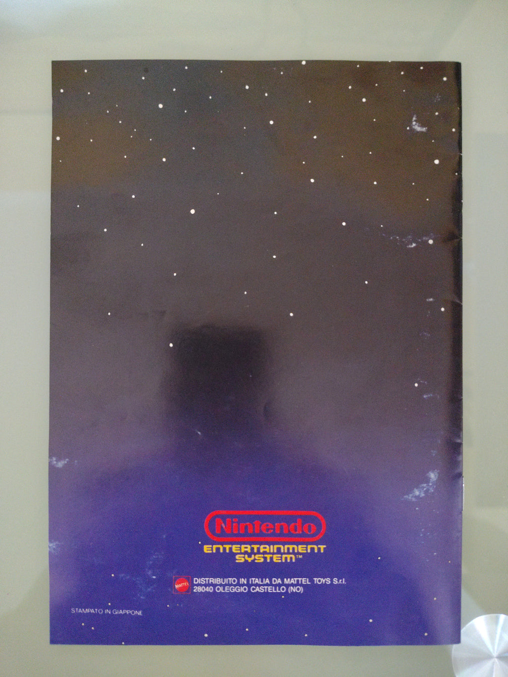 Manuale Control Deck - Nintendo NES  ita