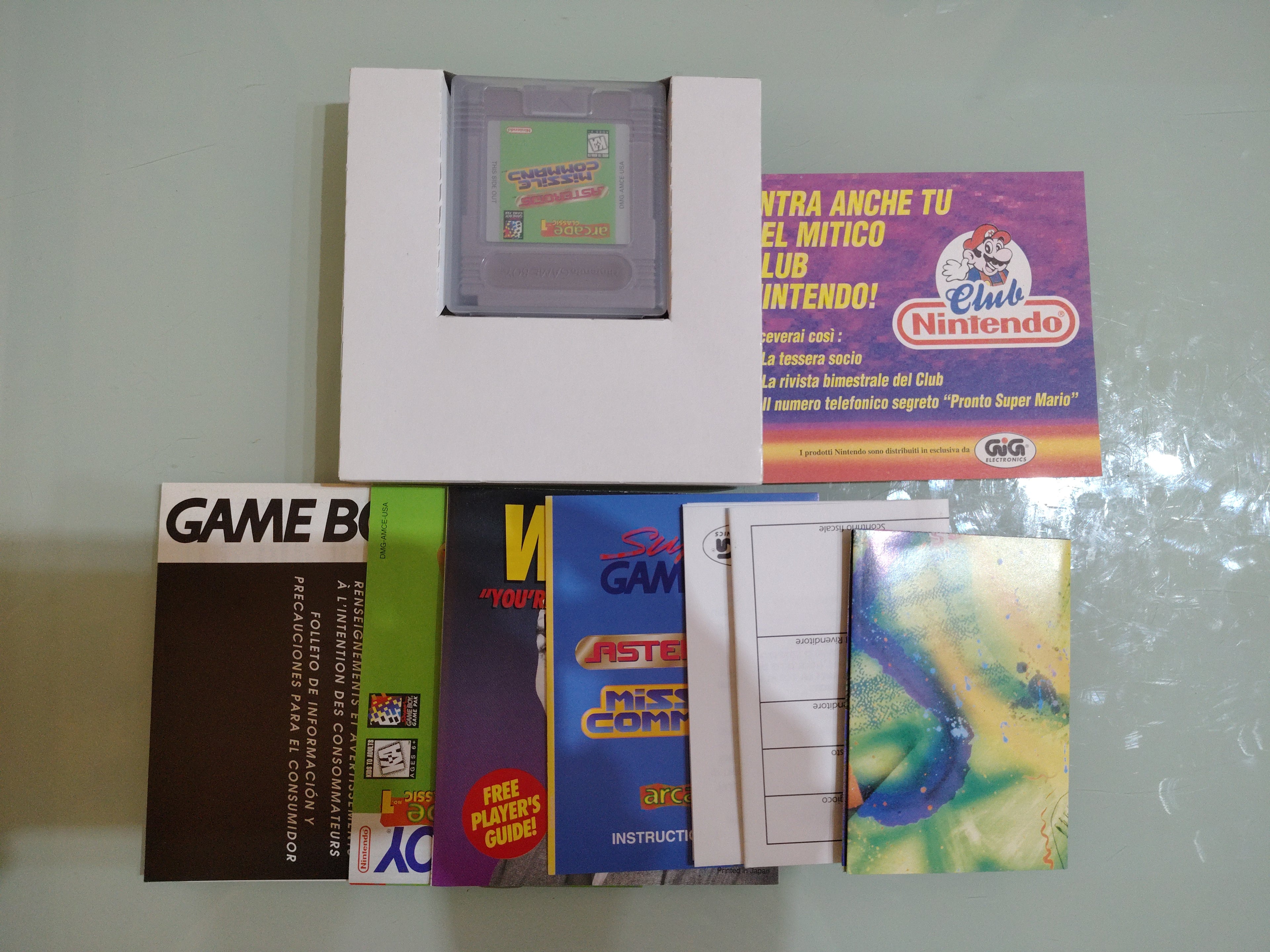 Arcade Classic 1995 n. 1 Comando Asteroidi e Missili
