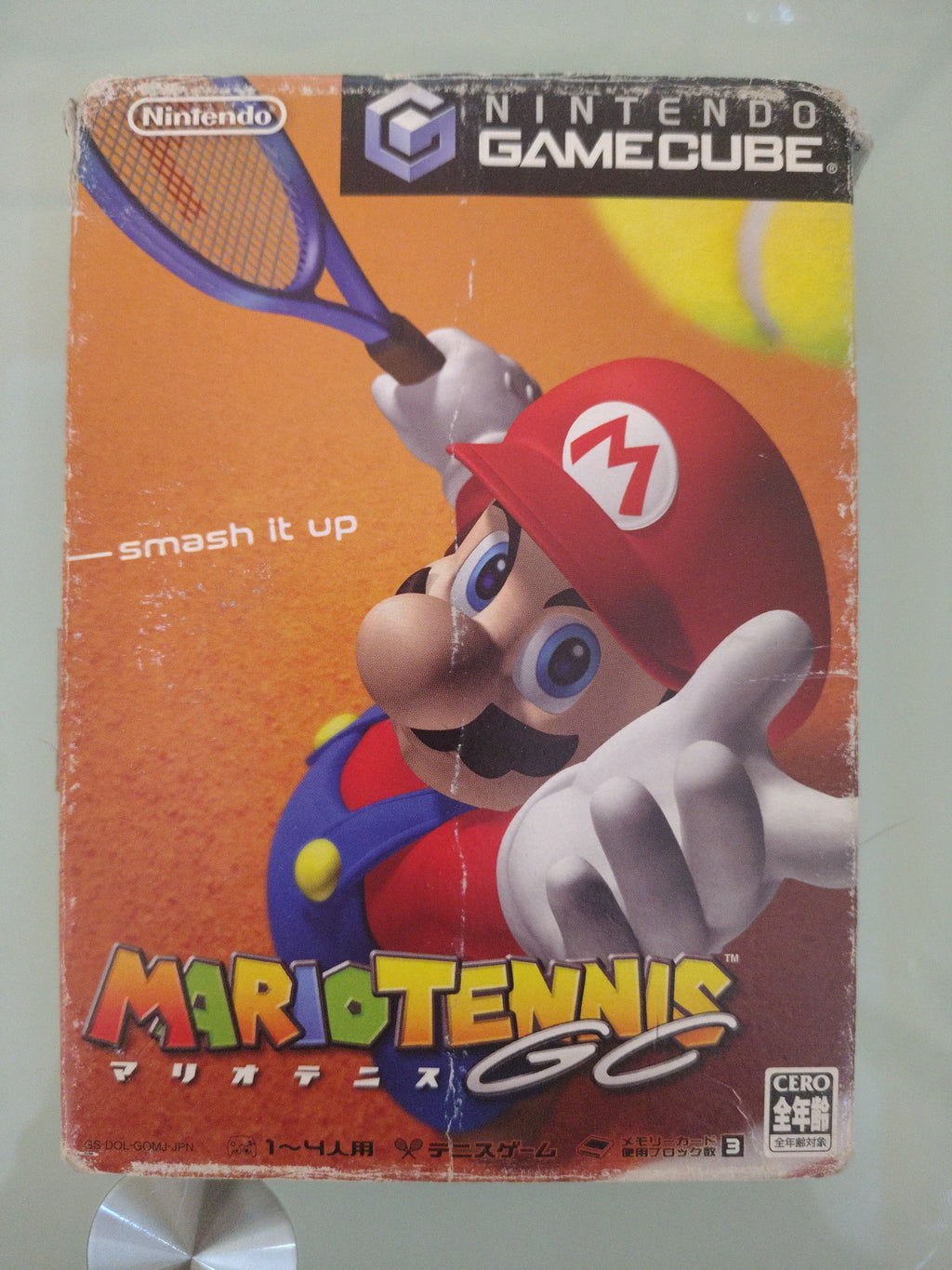 MARIO TENNIS GC NINTENDO GAMECUBE NTSC JAP, USATO