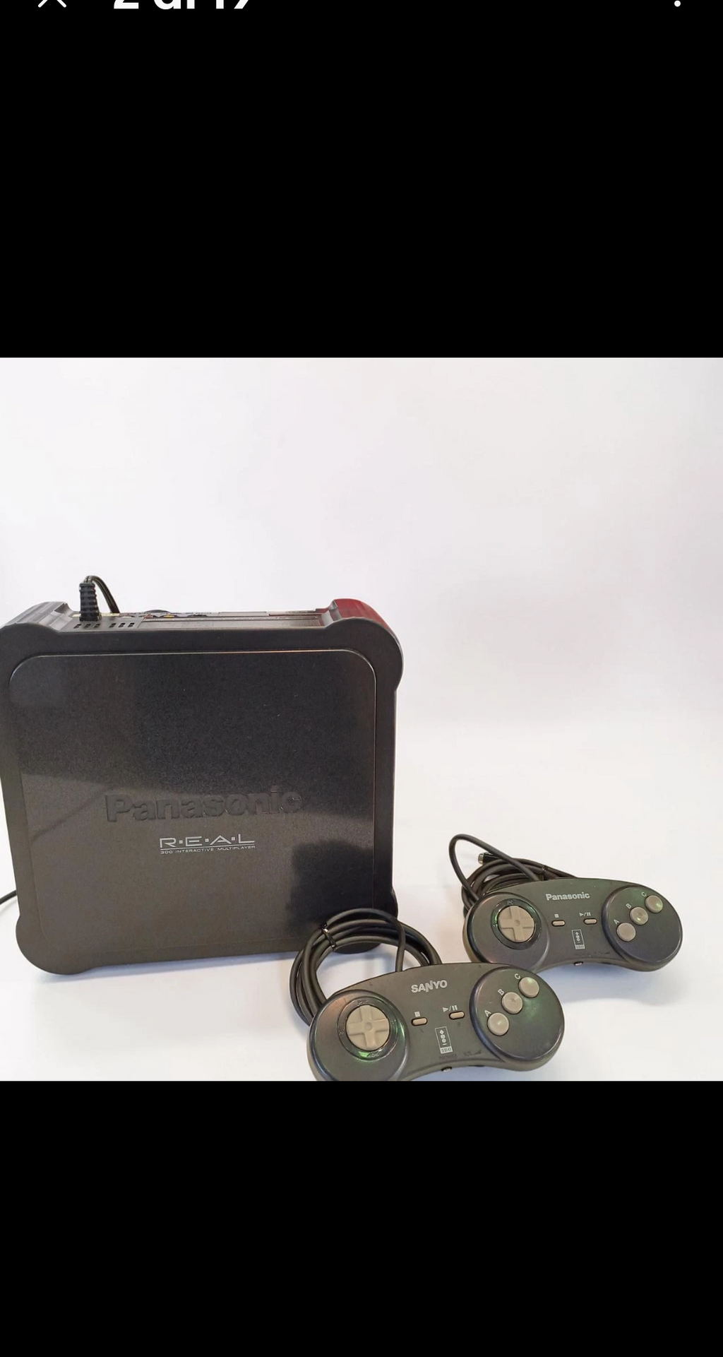 # Console Panasonic 3DO REAL FZ-1  NTSC-J