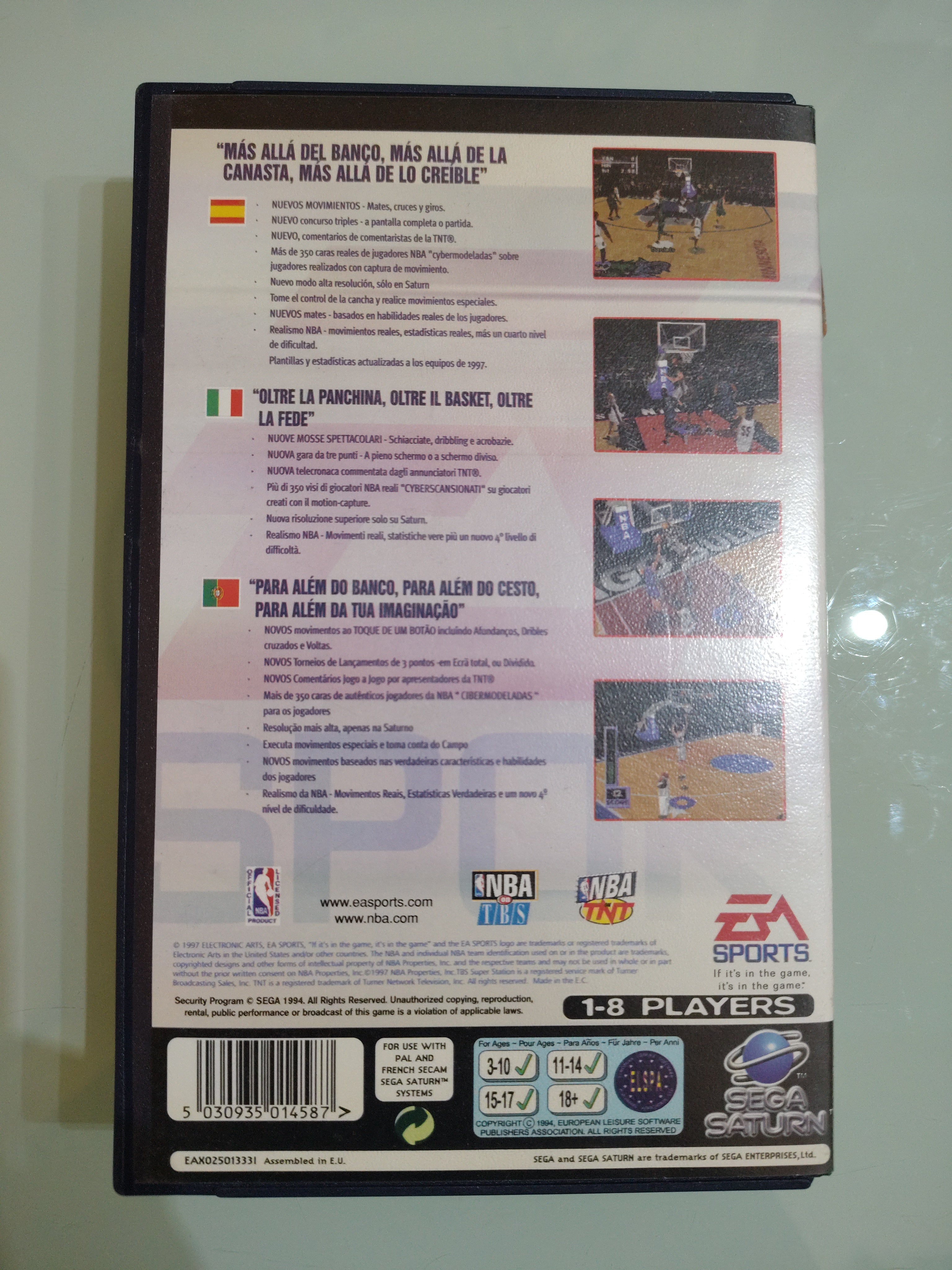NBA live 98 PAL
