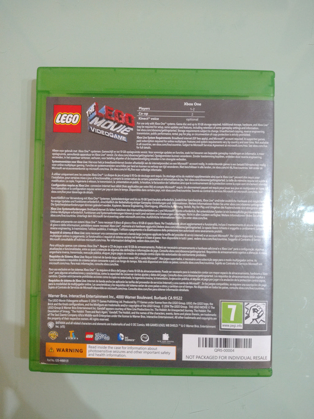 The Lego Movie: Videogame XBOX ONE USATO ITA