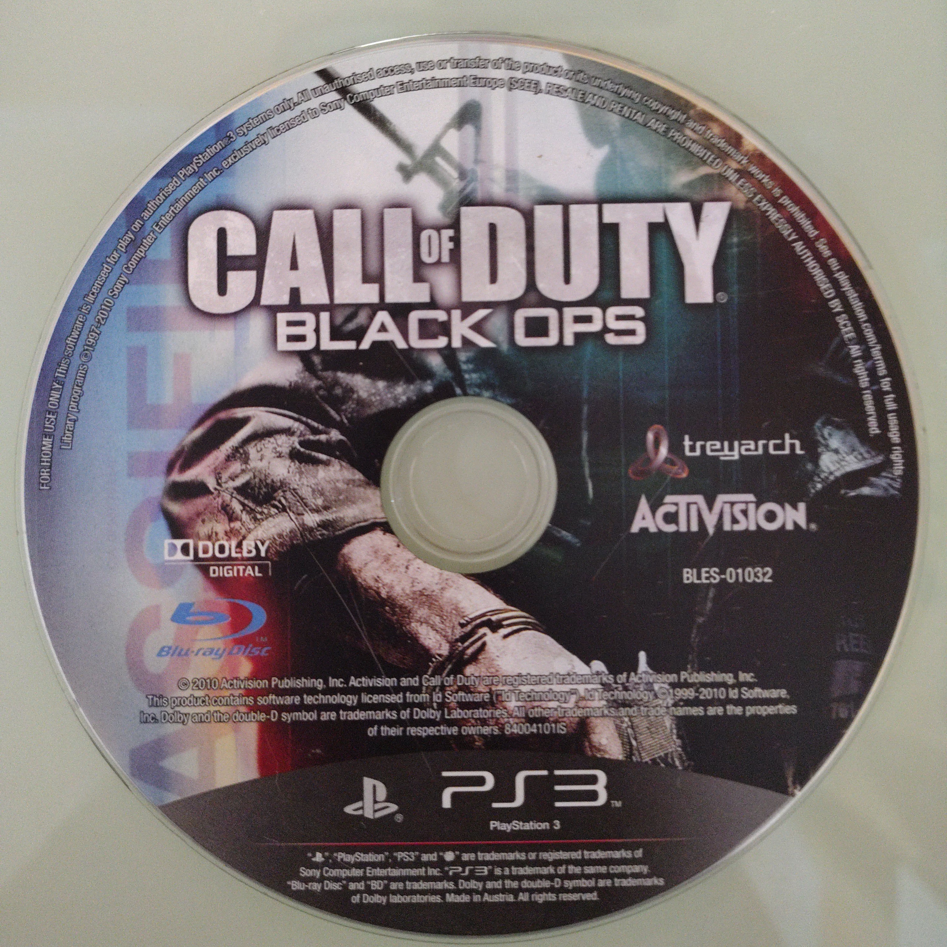 CALL OF DUTY Black Ops 1  solo disco