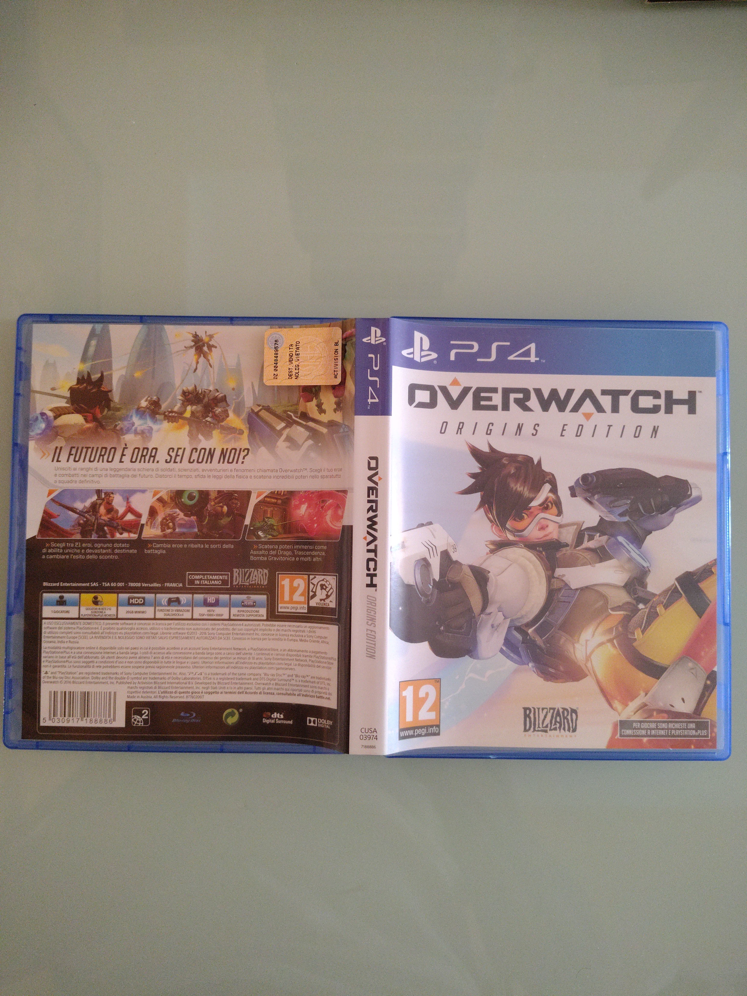 OVERWATCH ORIGINS EDITION PS4 USATO
