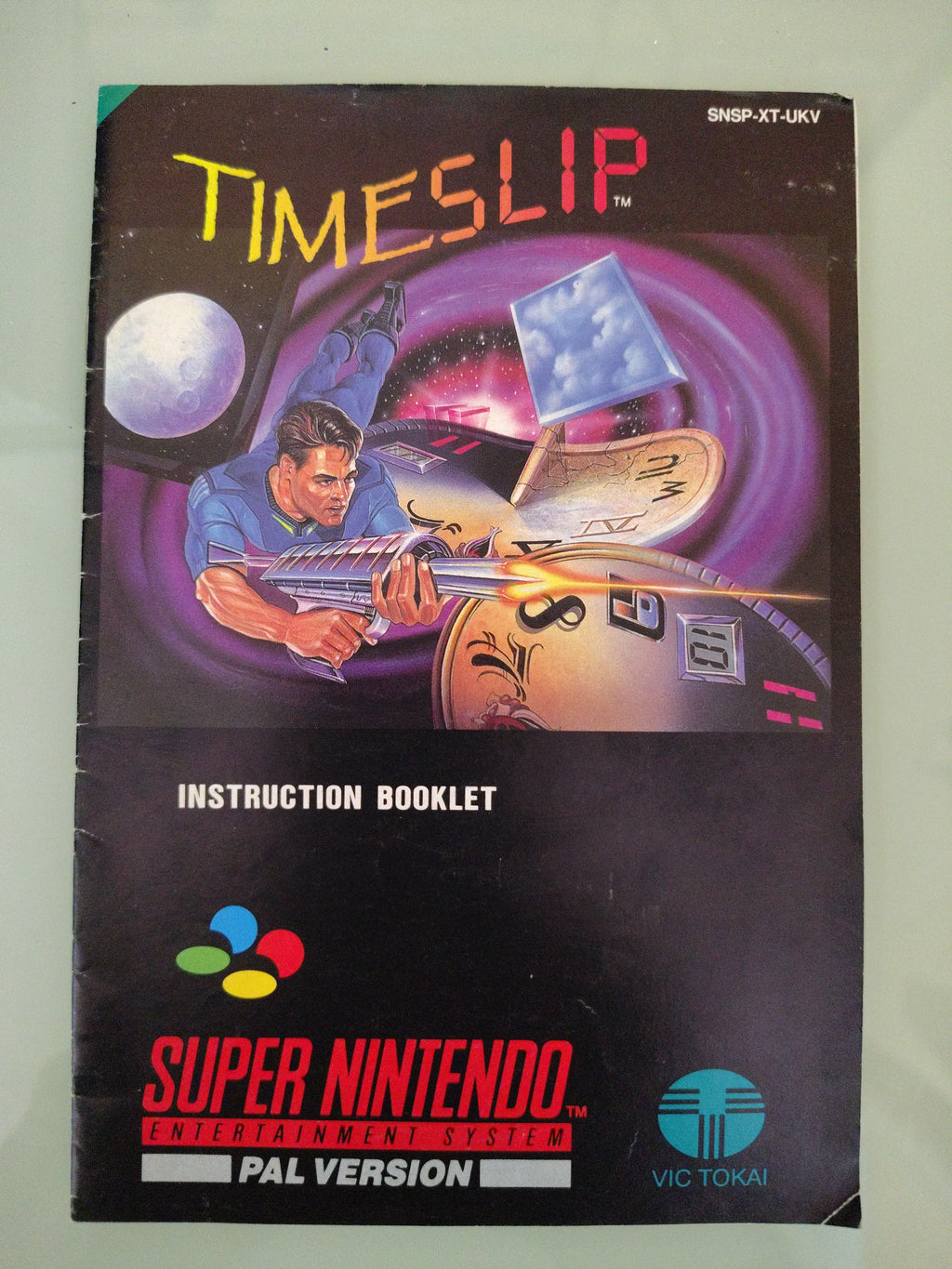 Manuale Booklet Timeslip    Super Nintendo SNES / PAL / UKV