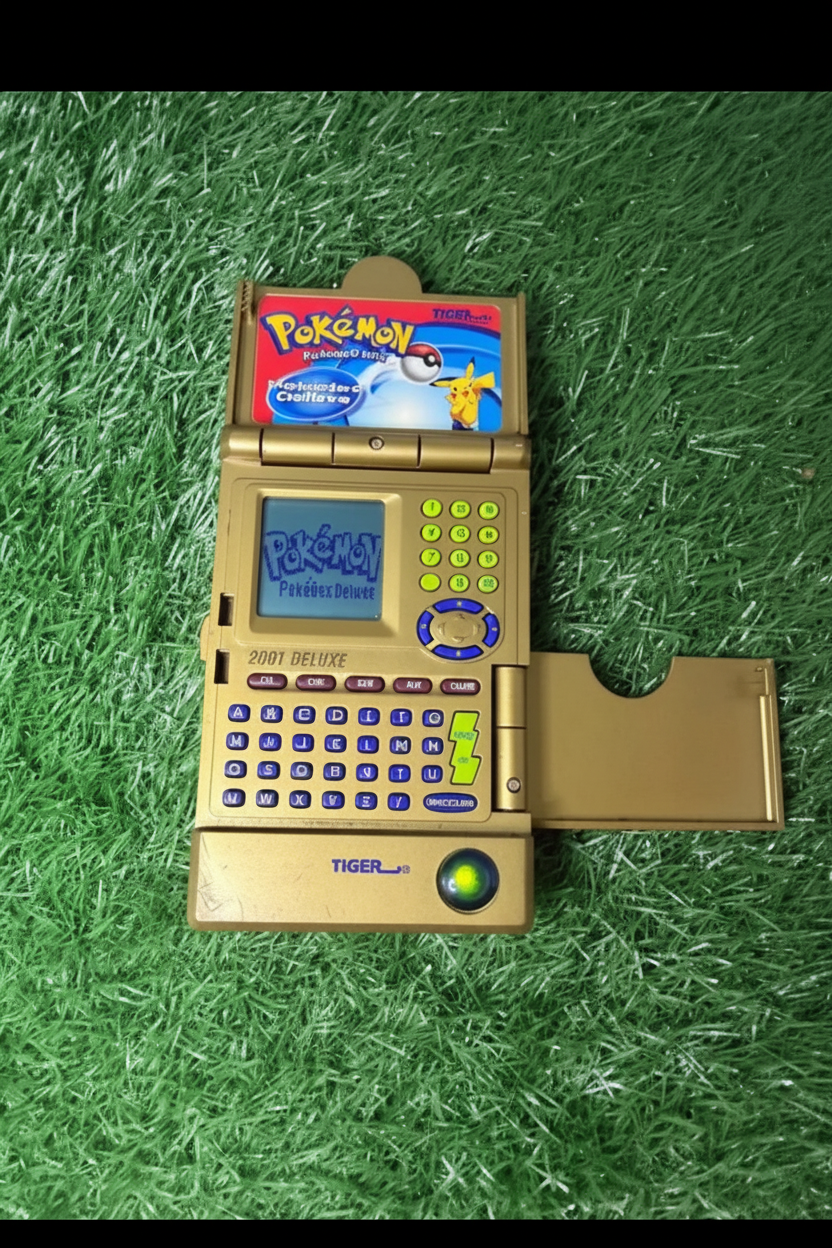 Pokédex Deluxe Pokemon  Tiger  2001 Nintendo Pokémon