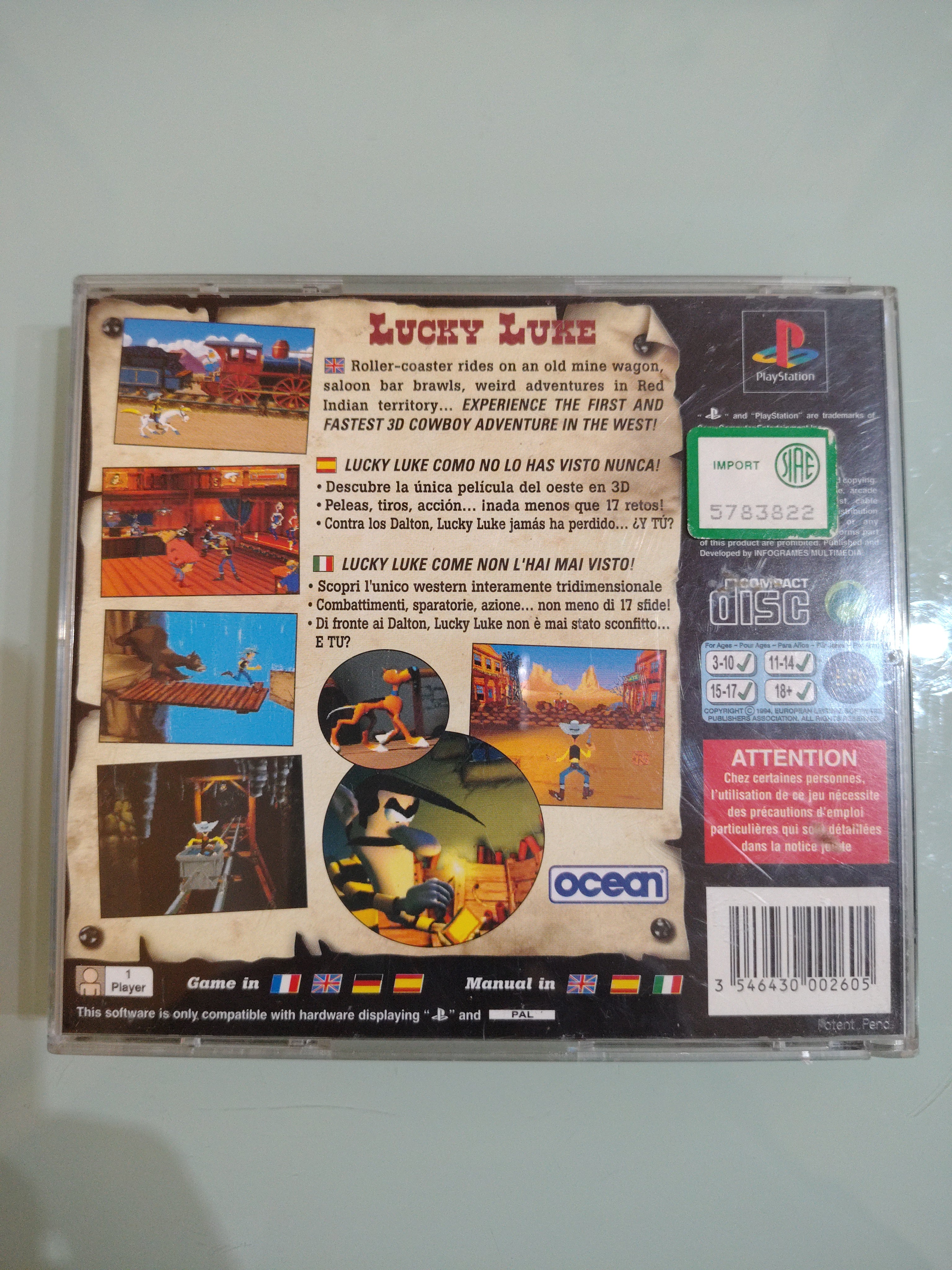LUCKY  LUKE  PAL ITA
