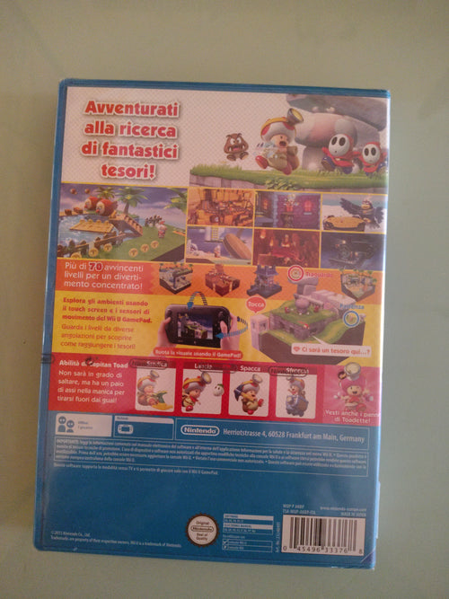 Captain Toad: Tesoro Tracker - Nintendo Wii U sigillato