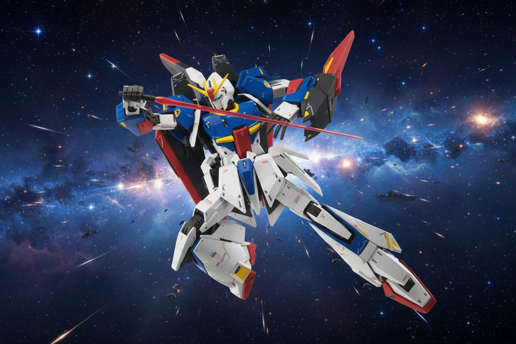 MG Gundam Master Grade 1/100 ZETA GUNDAM VER. KA Gunpla Model Kit Bandai Japan