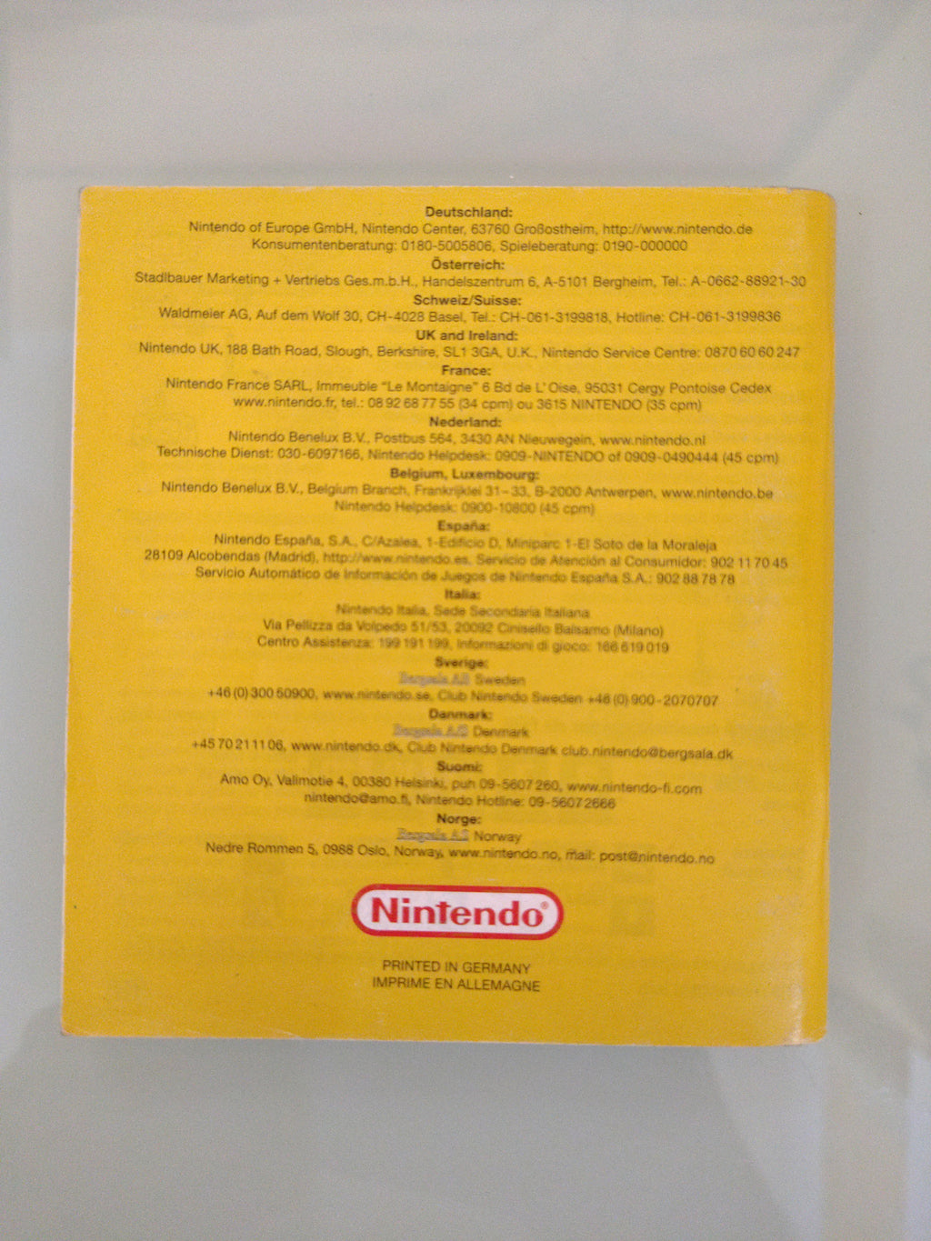 Manuale istruzioni superario 3 Bros