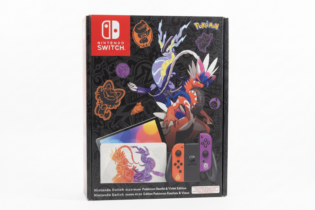 SWITCH OLED LIMITED EDITION POKEMON SCARLATTO E VIOLETTO