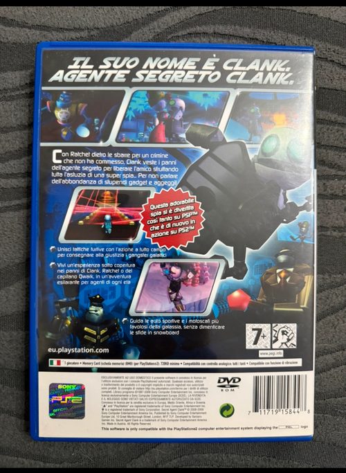 # Secret Agent Clank   PAL Ita ( RARO)