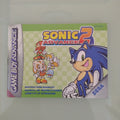 Sonic 2 Advance ( manuale istruzioni)