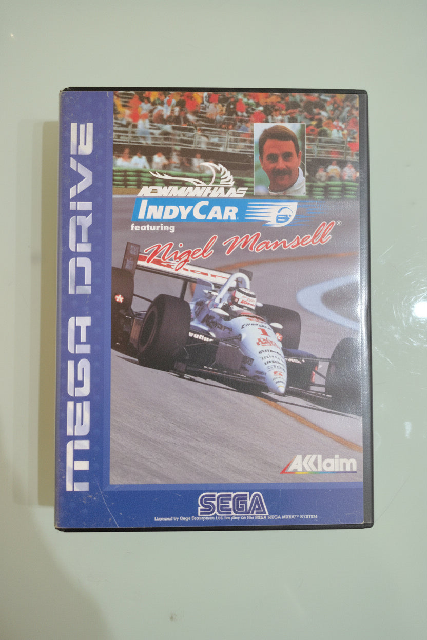INDY CAR NIGEL MANSELL, SEGA MEGADRIVE