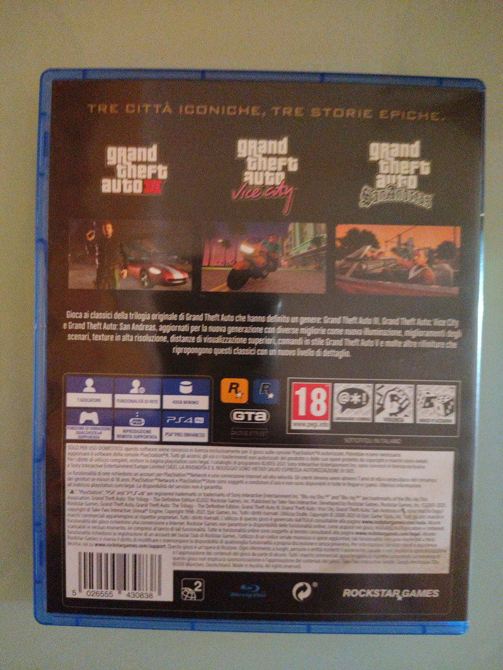 Grand Theft Auto Trilogy Definitive GTA