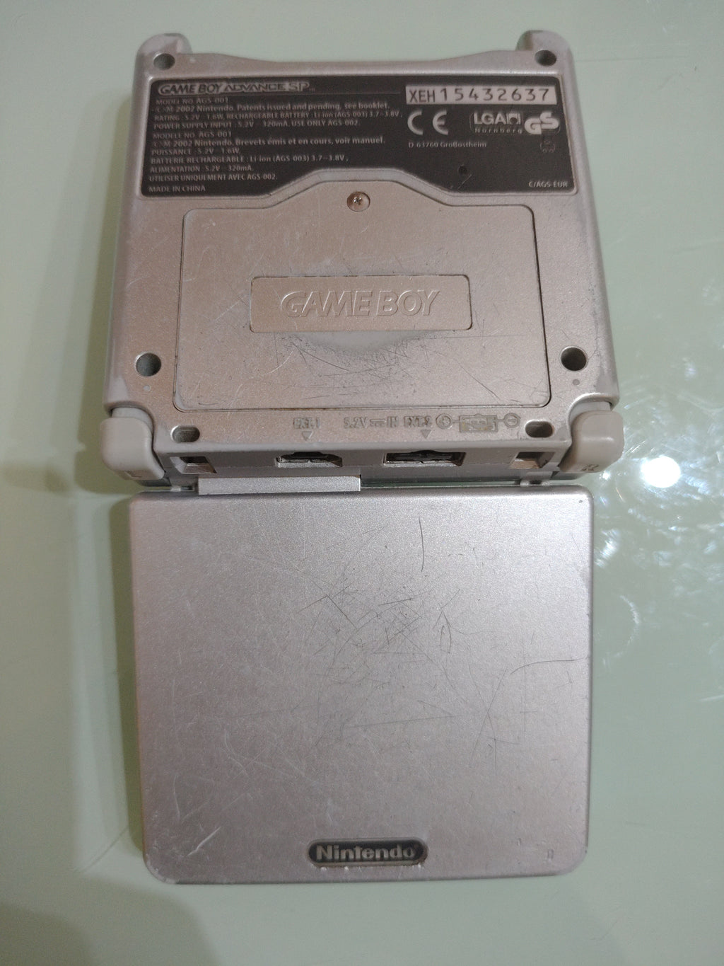GAME BOY SP GRIGIO AGS 001