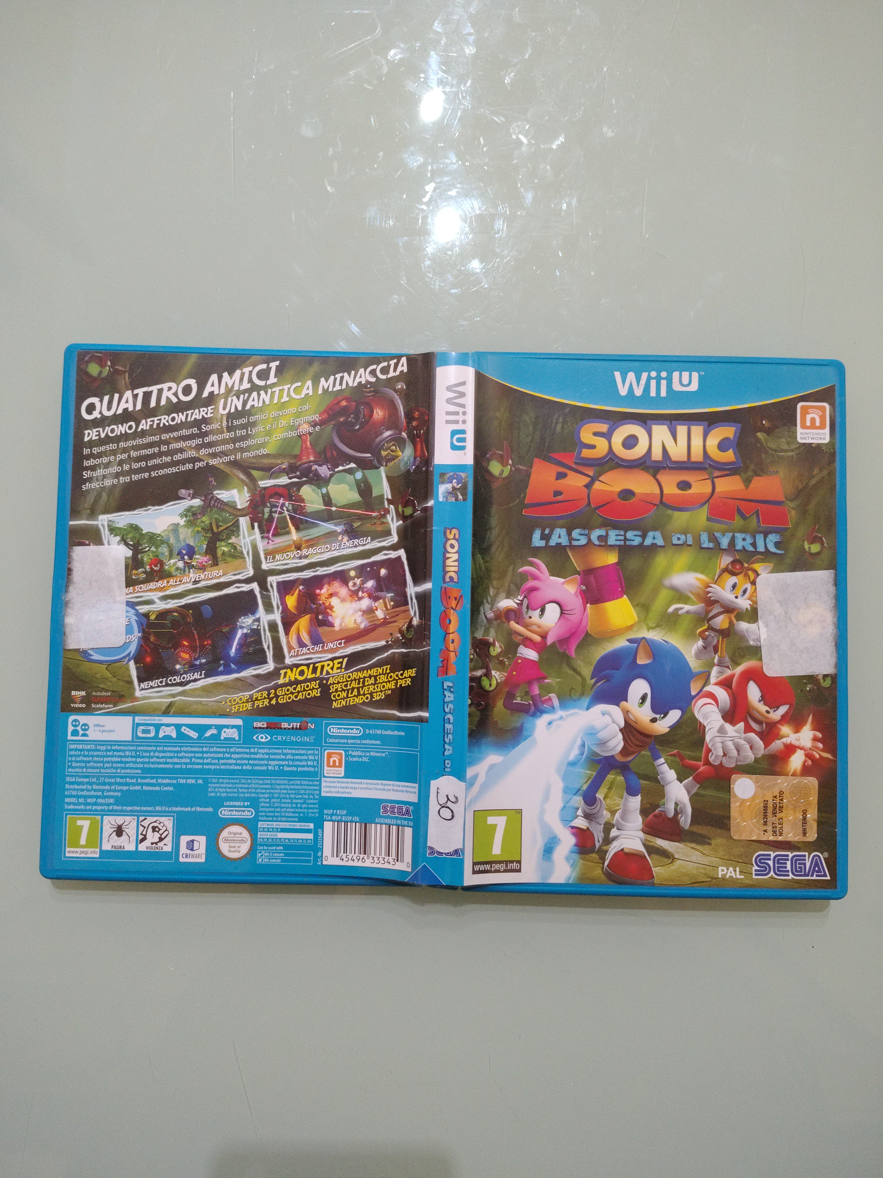 Sonic boom PAL ita