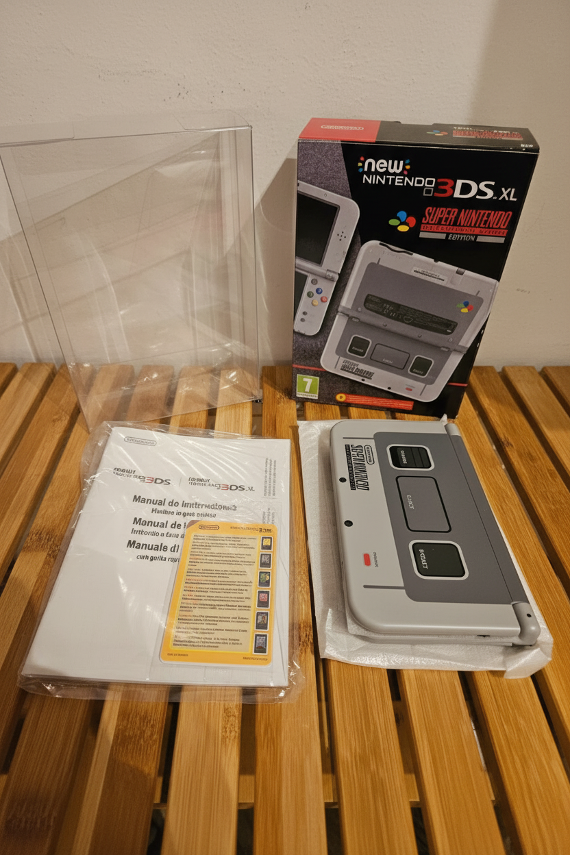 New Nintendo 3DS XL Super Nintendo Snes Limited Edition