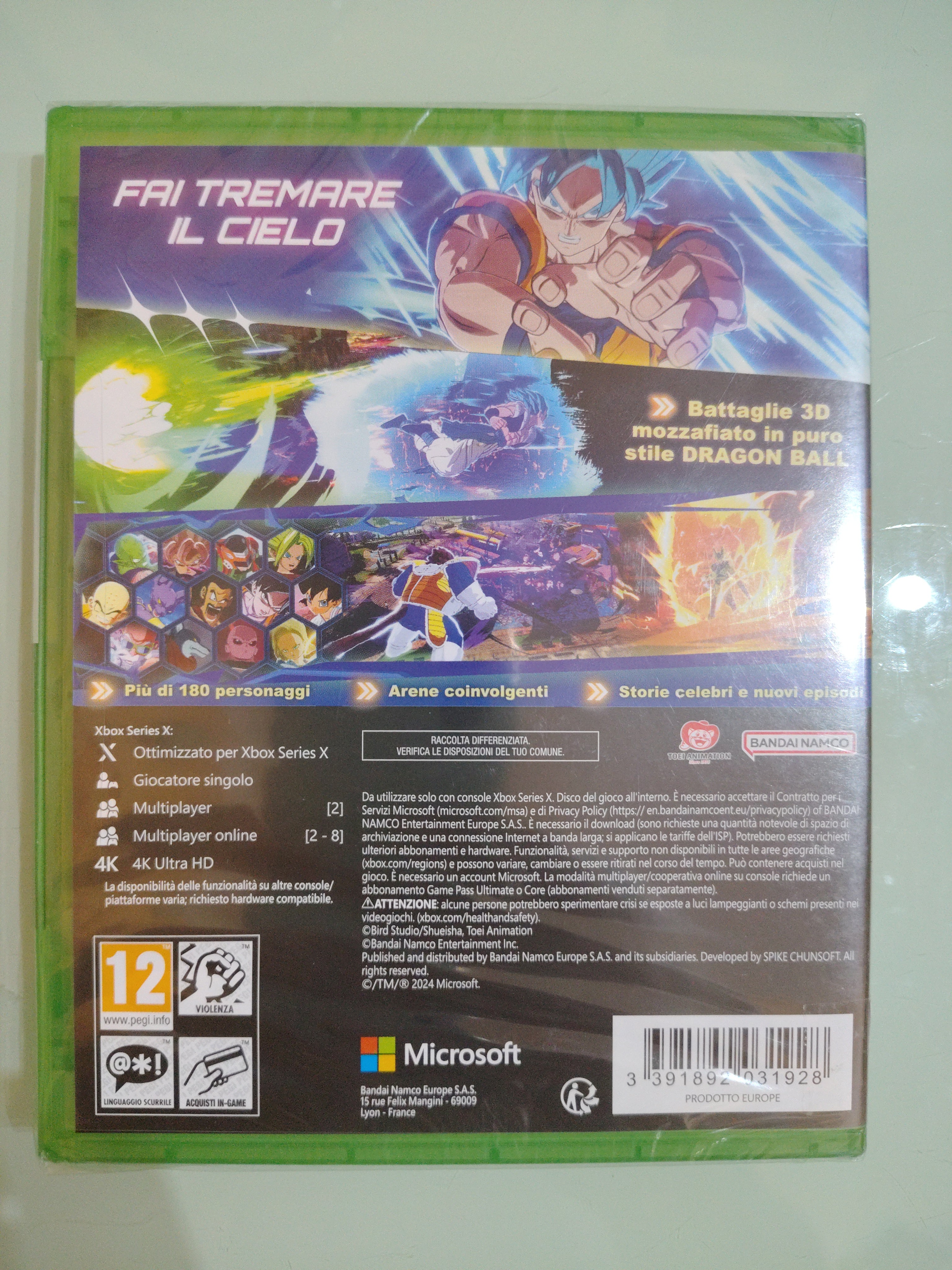 Dragonball - Sparking! ZERO ita