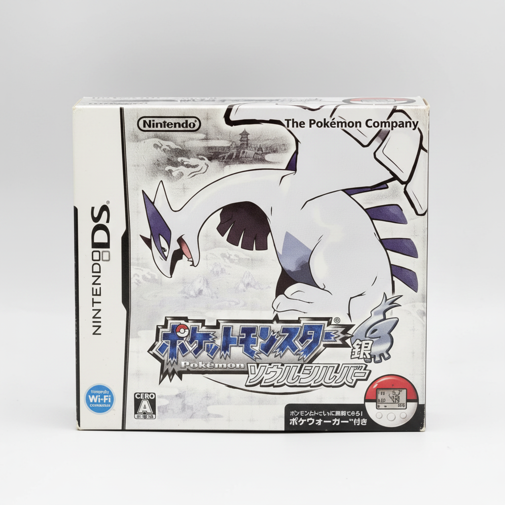 Pokemon Soul Silver  con poket wolker versione giapponese NTSC