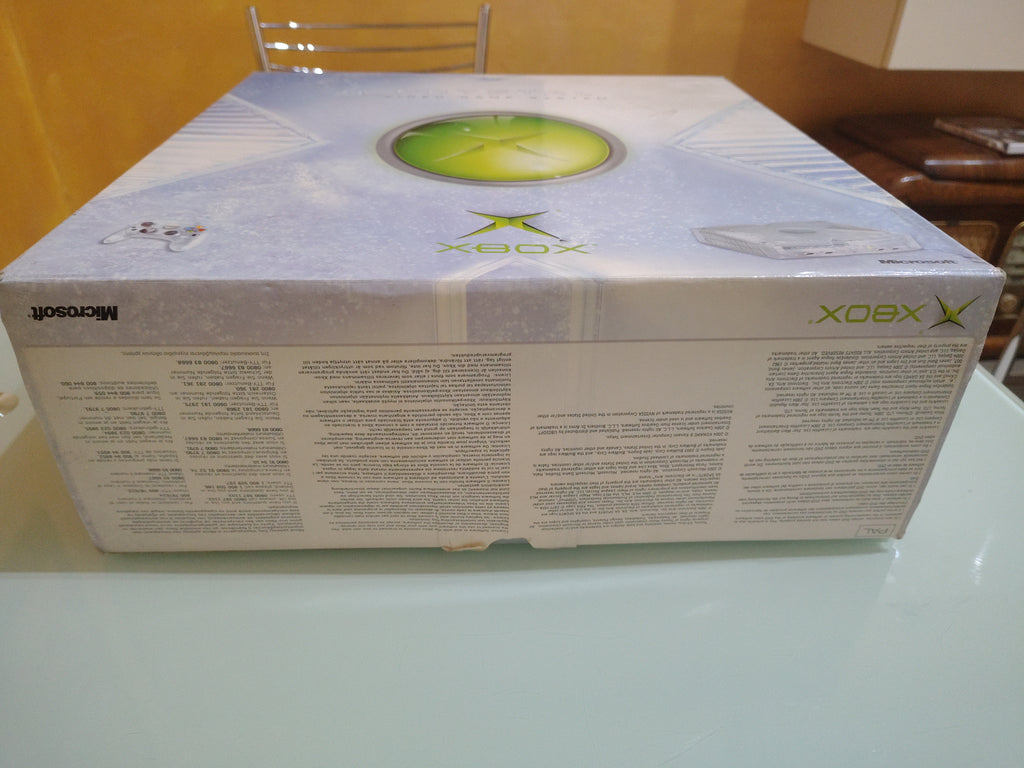 #XBOX CLASSIC MICROSOFT CRYSTAL LIMITED EDITION TRASPARENTE