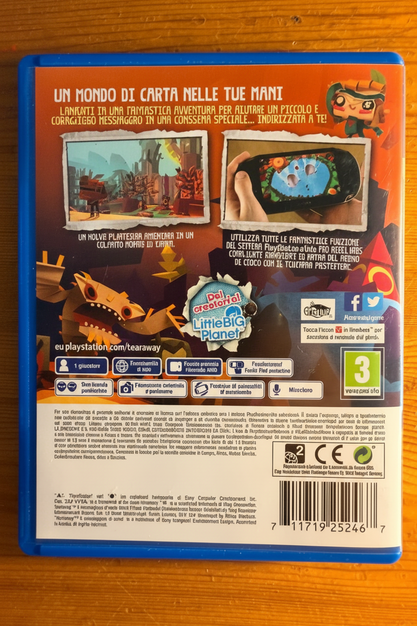 Tearaway (PlayStation Vita, 2013) PAL ita