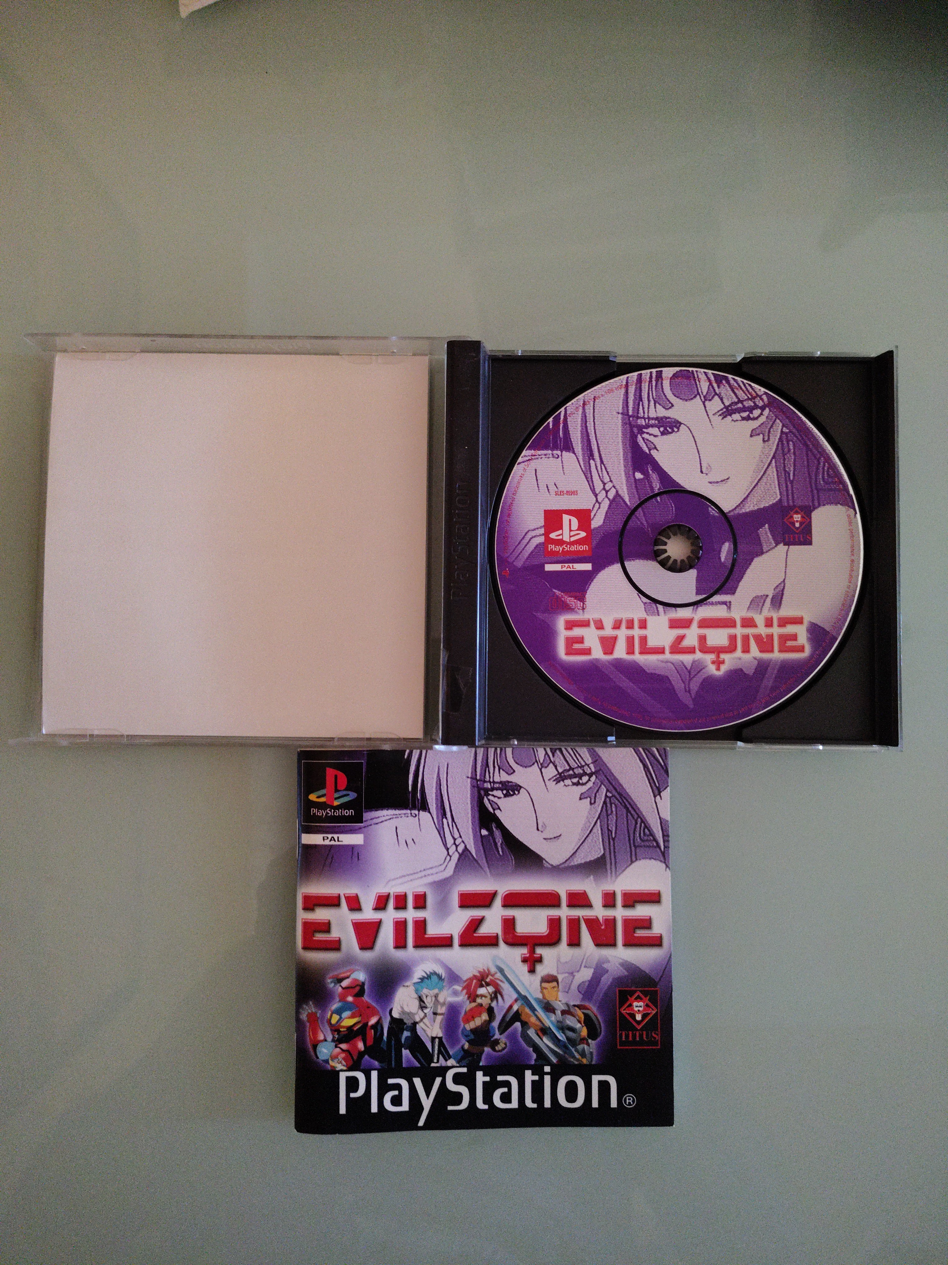 Console Game Play Gioco Sony PSOne PSX PS1 Playstation 1 PAL EUR Evil Zone