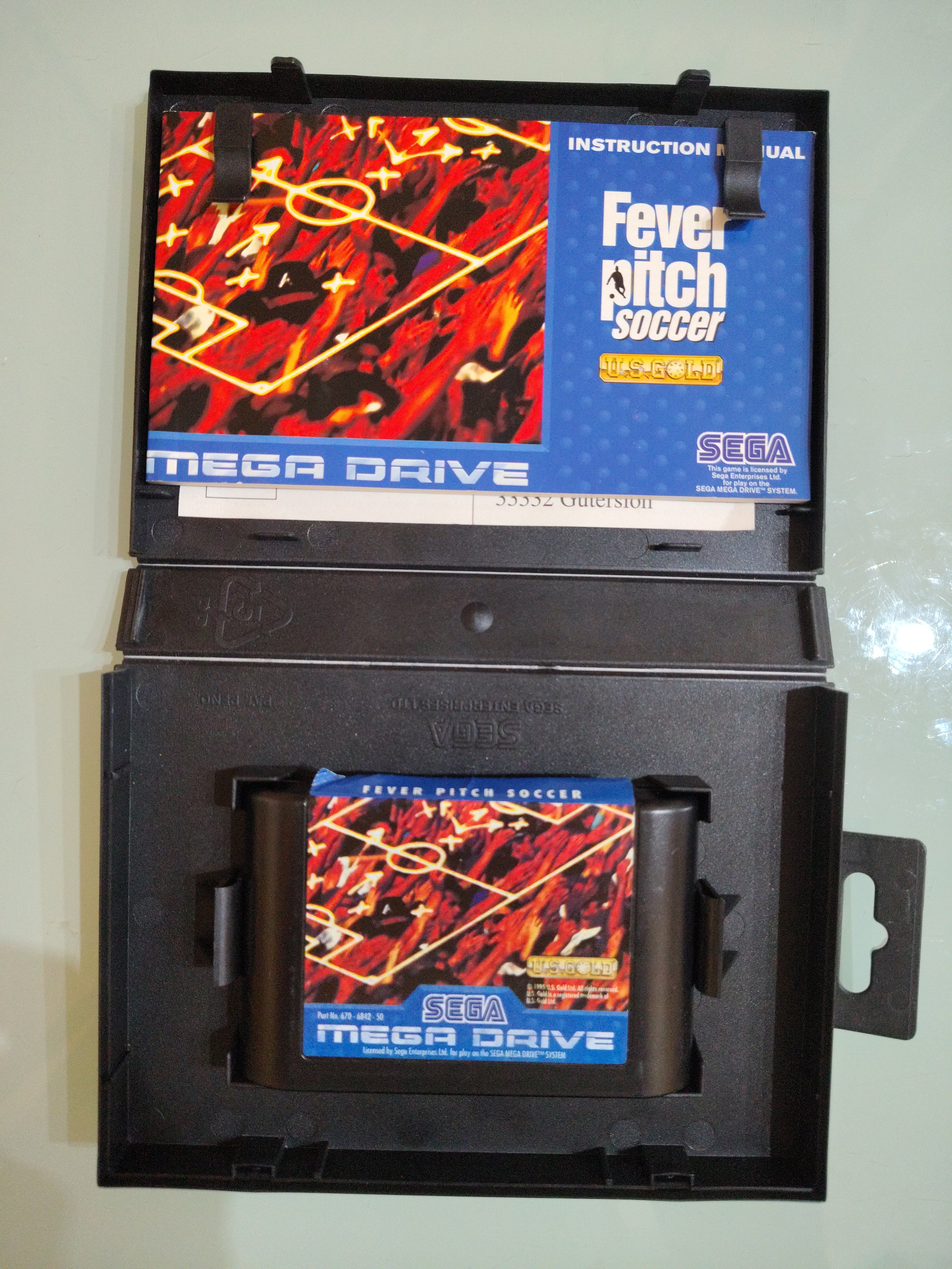 Gioco Mega Drive  Fever Pitch Soccer