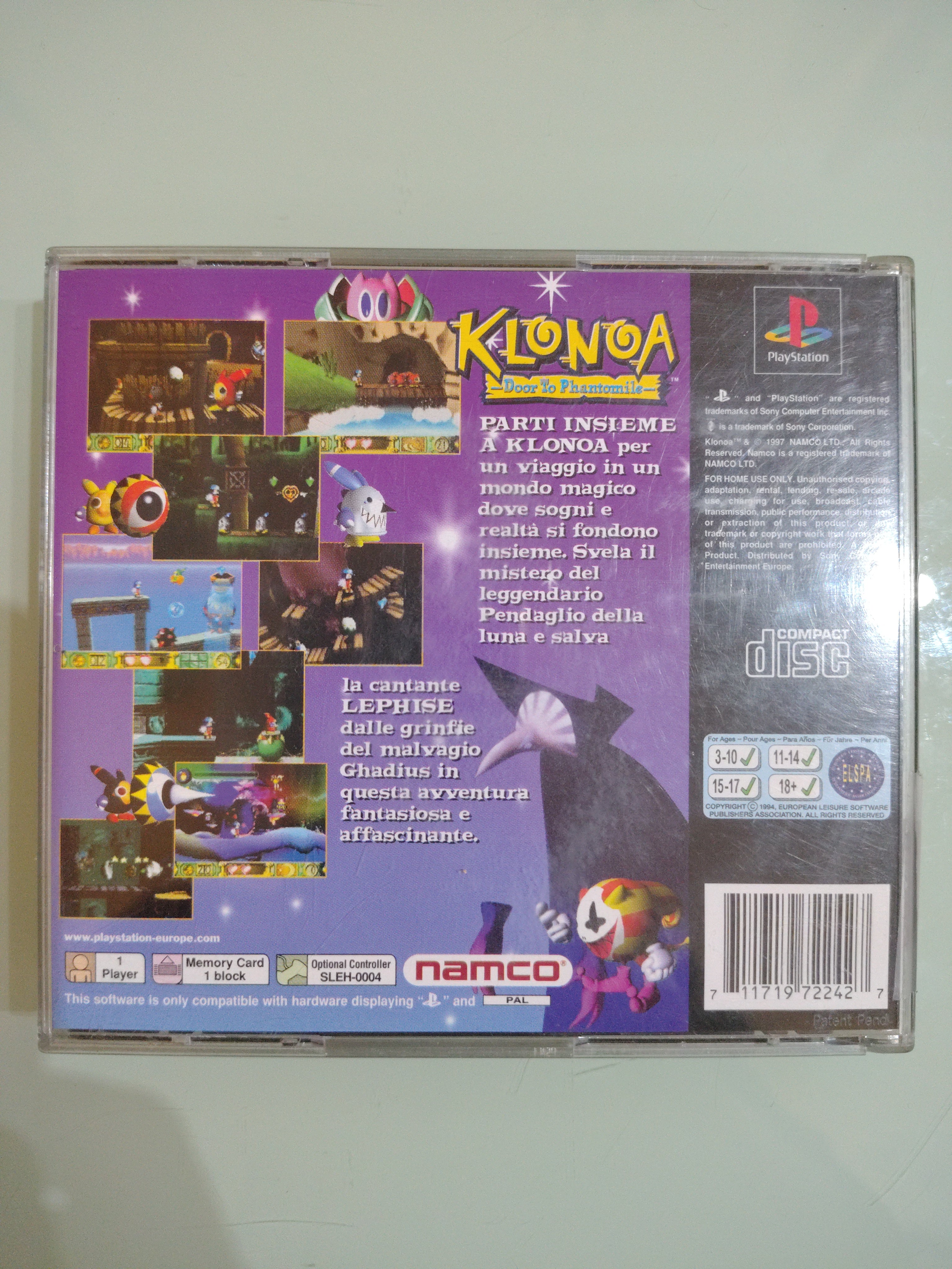 KLONOA PAL ITA