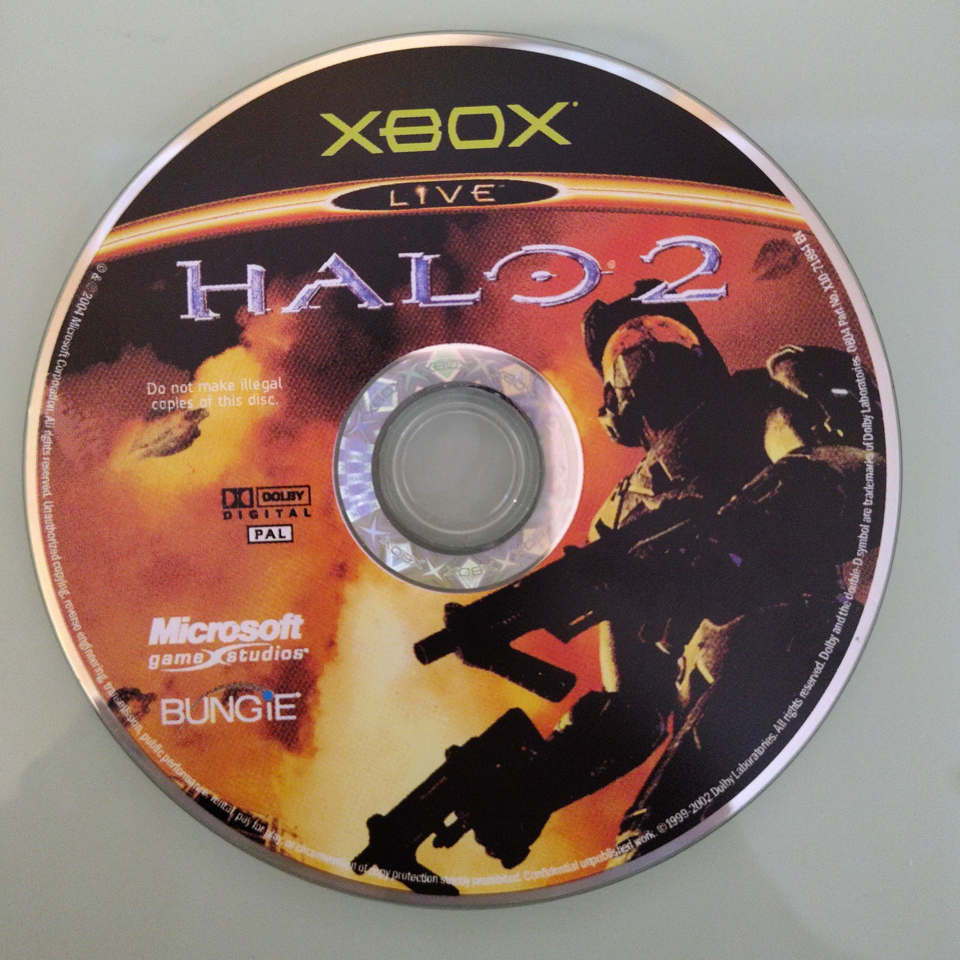 Halo 2 solo disco