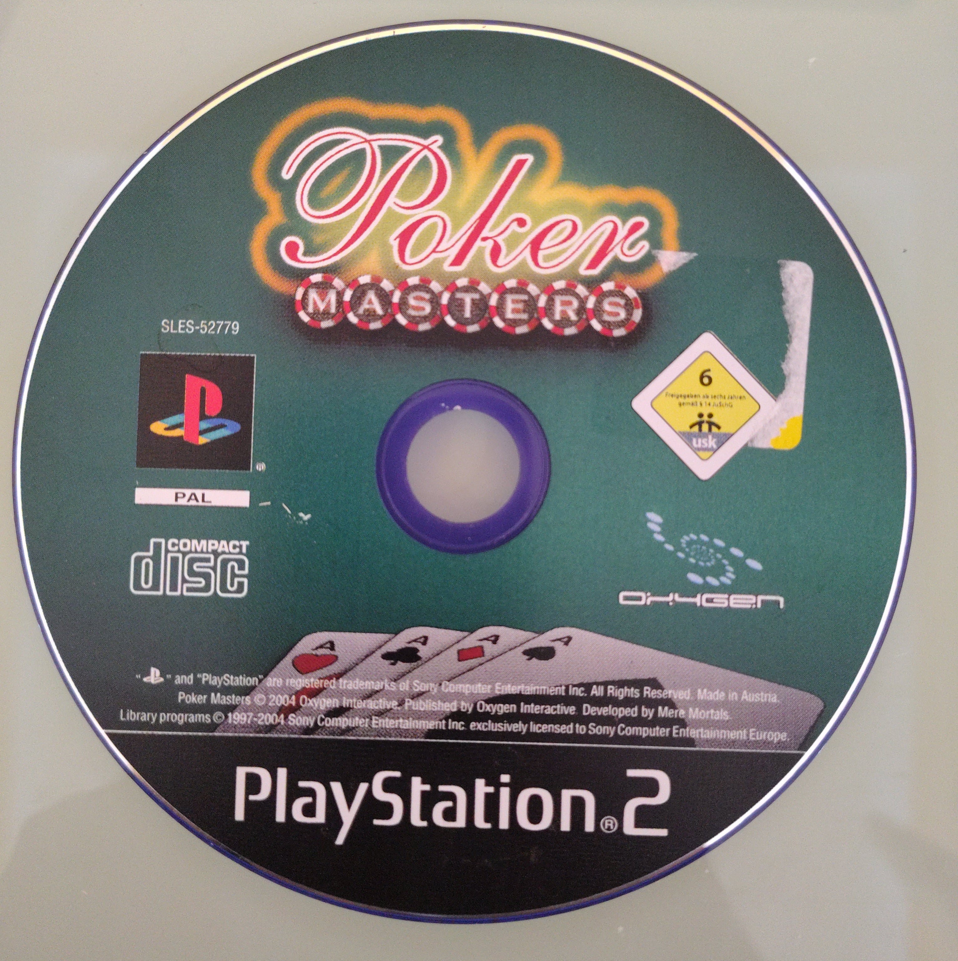 POKER MASTERS GIOCO ( solo disco )