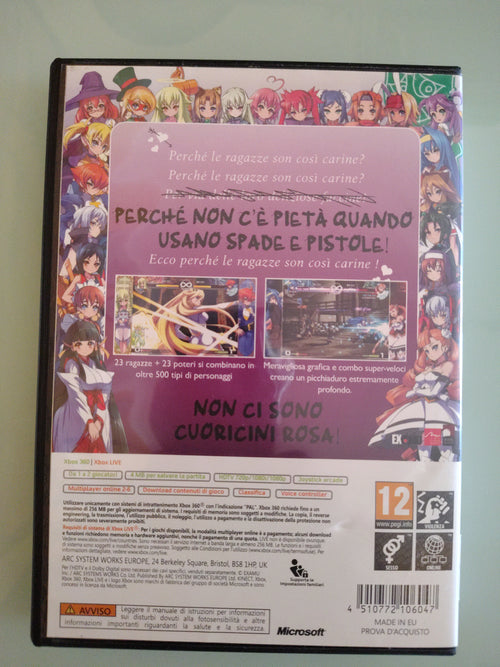 Arcana Heart 3 III  Microsoft XBOX 360 PAL